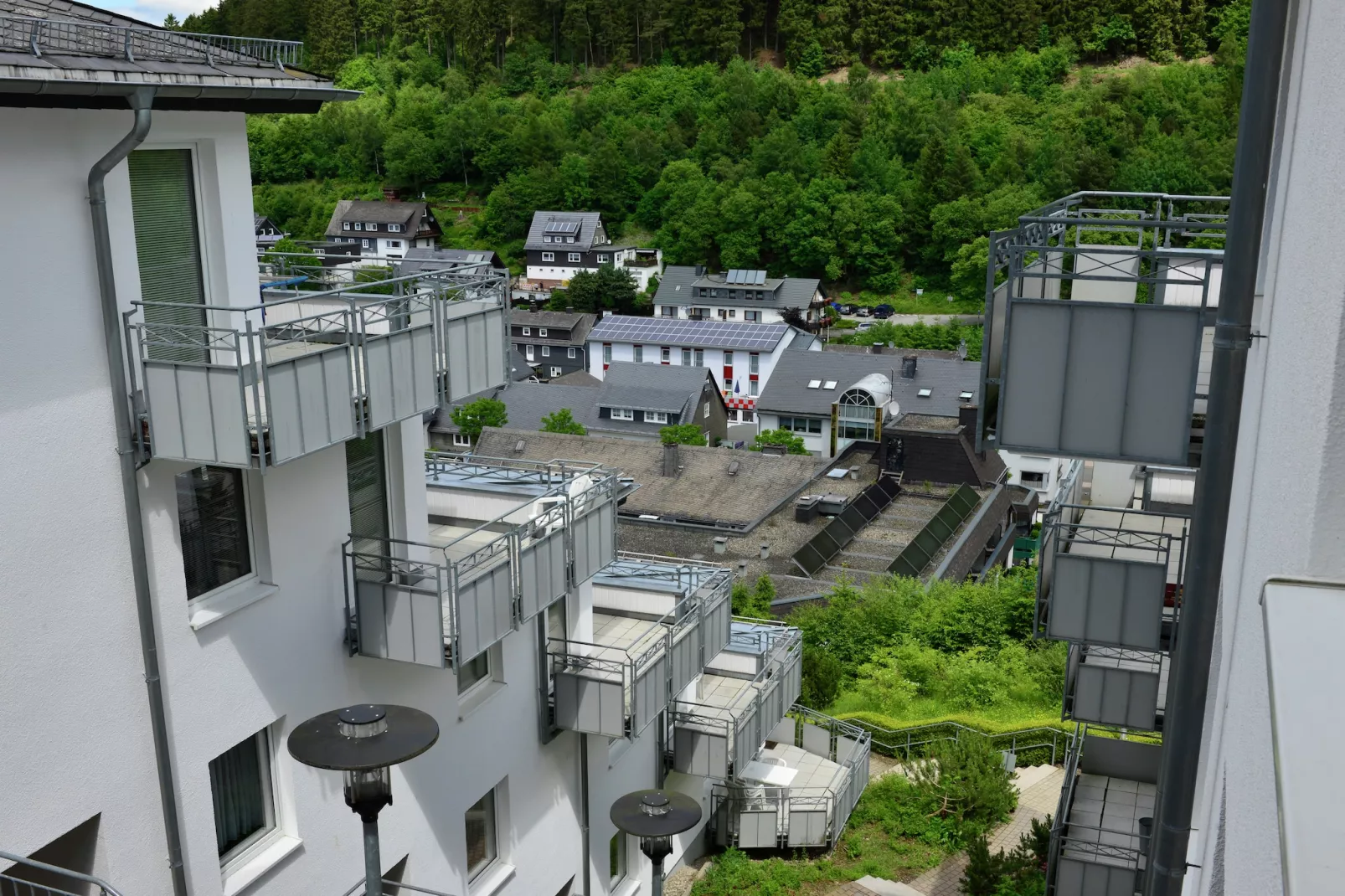 Residenz Mühlenberg-Buitenkant zomer