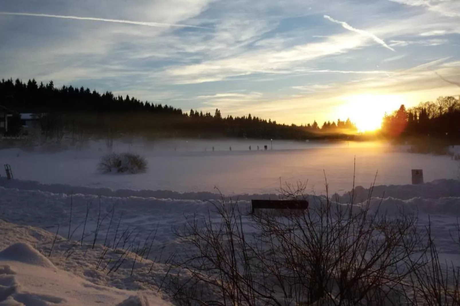 Hahnenklee 608 - Bergseite-Gebied winter 5km
