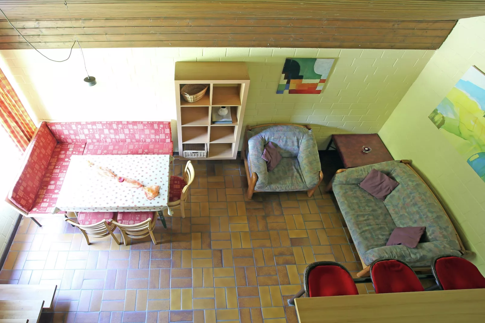 Biberbau-Woonkamer