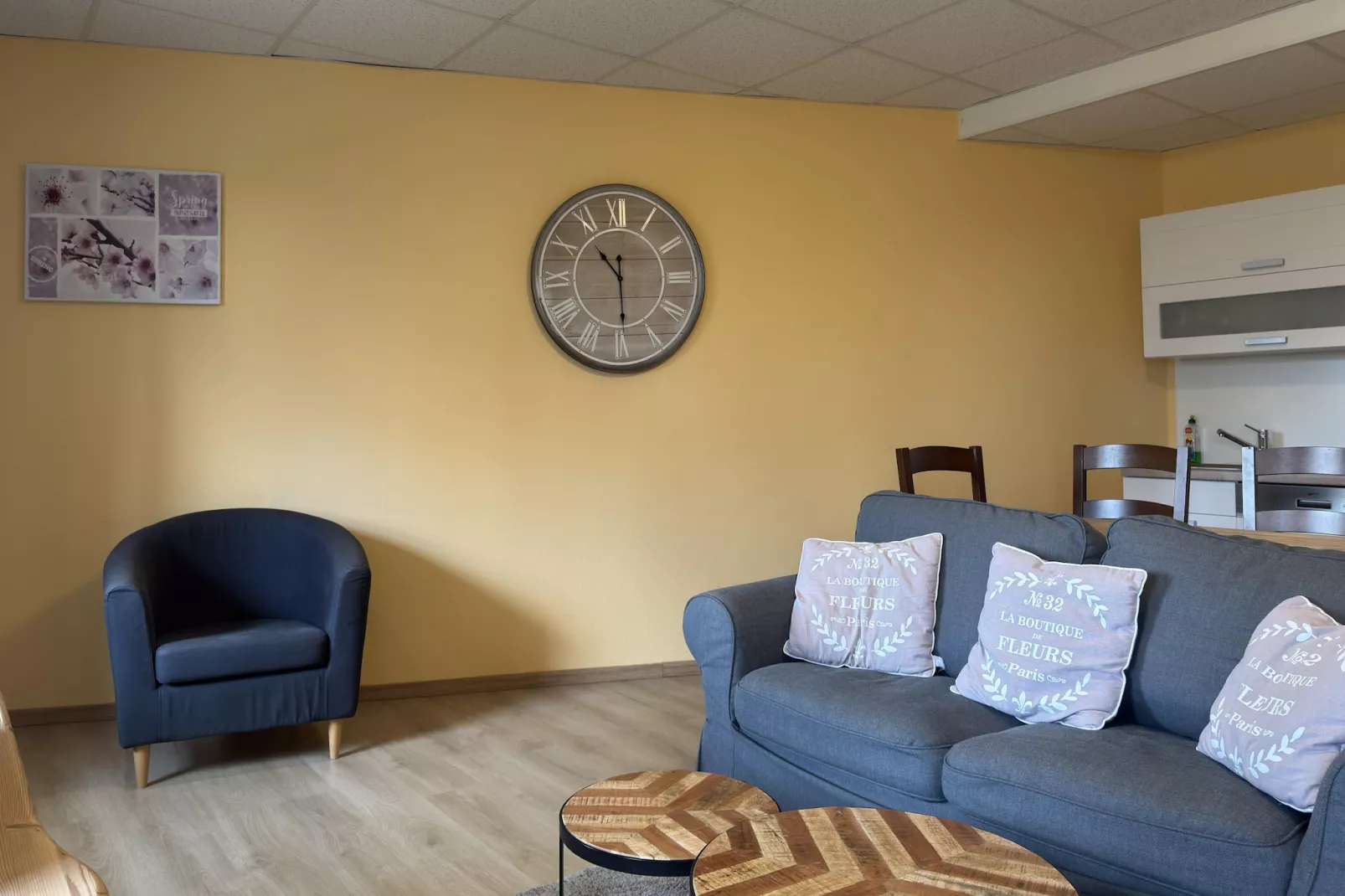 Residence Park am Schweriner See / 2-Raum-App im 2 Stock 60 qm-Woonkamer