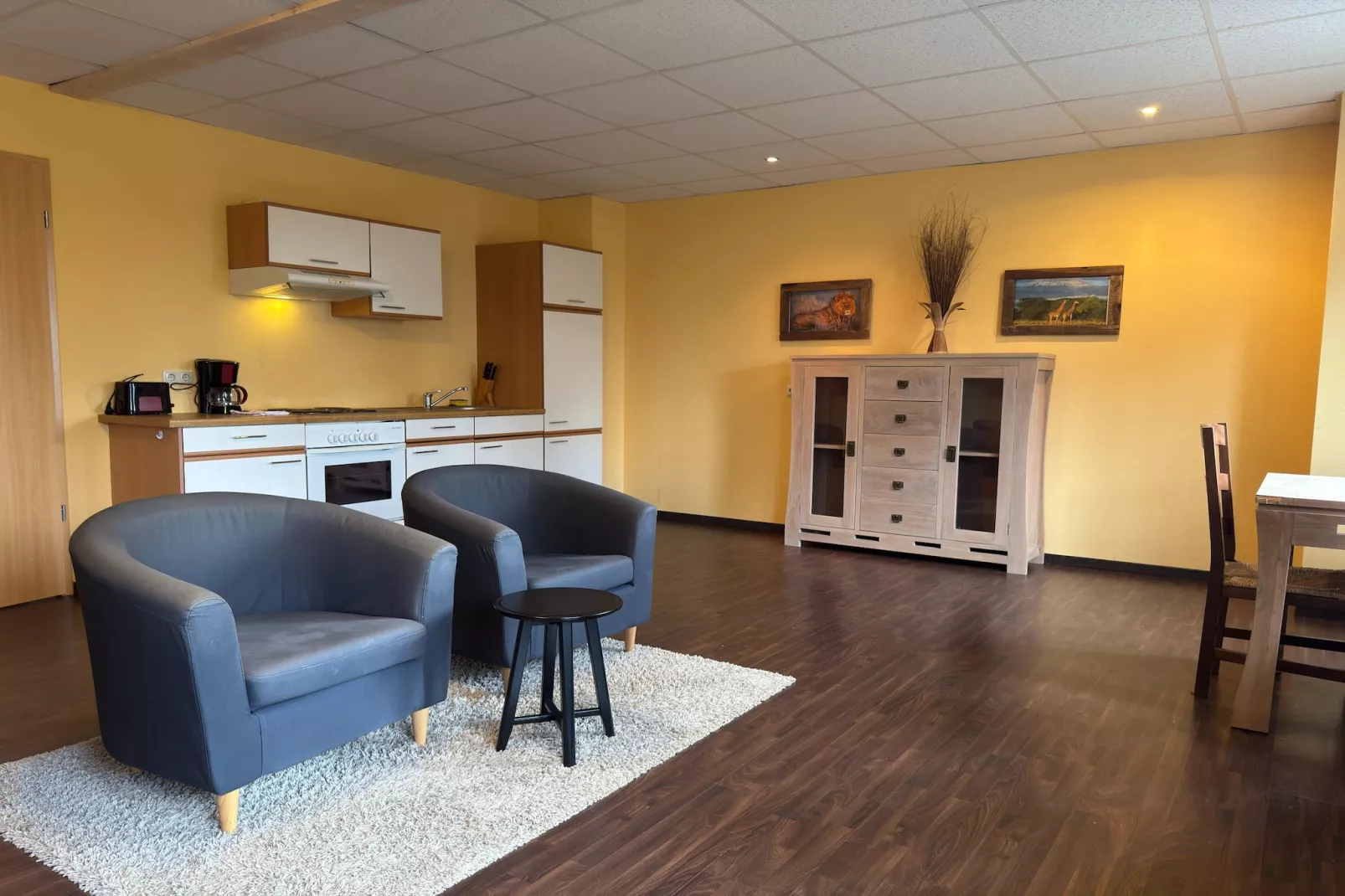Residence Park am Schweriner See / Studio 40 qm-Woonkamer