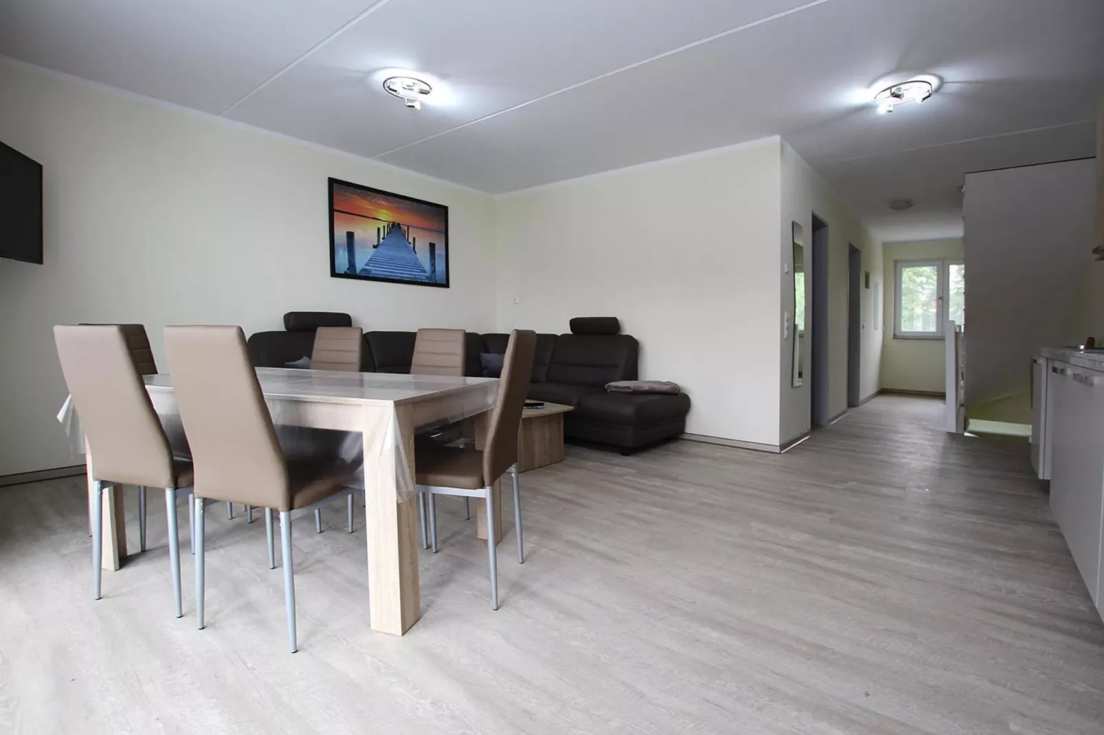 Apartment Hafenflair / Haus 3 OG-Wohnung 11 4 Personen-Eetkamer