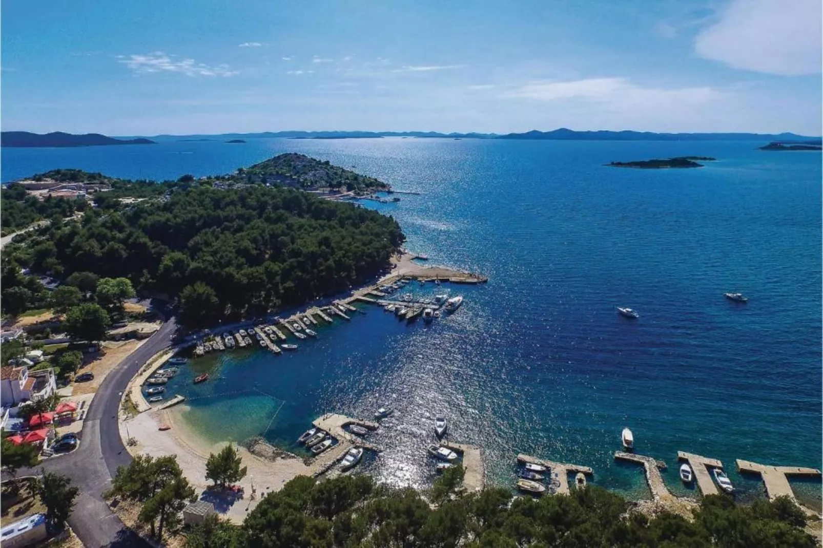 Villa Pištan-Gebieden zomer 20km