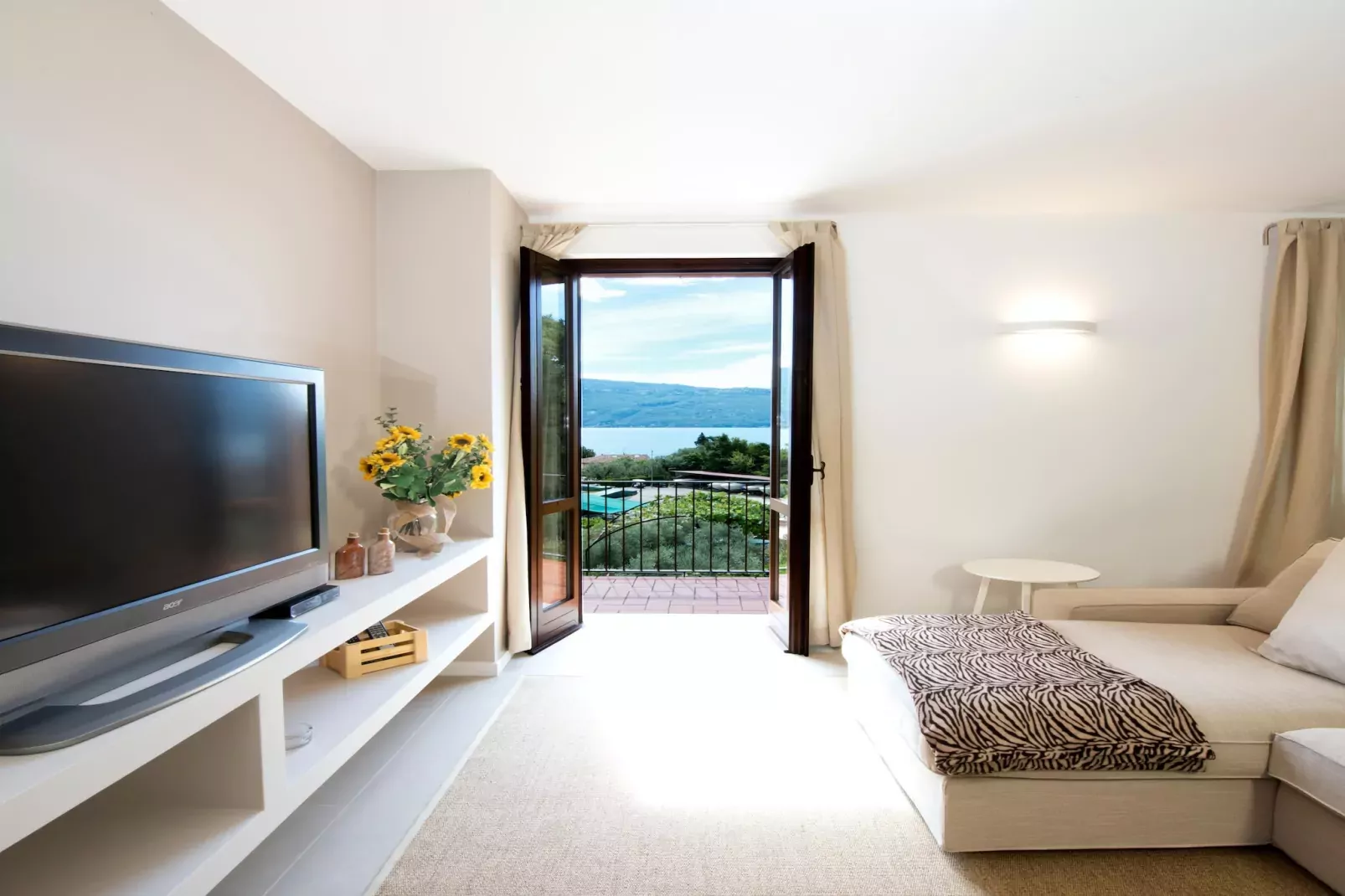 Apartment Limone Residence Nautic Resort San Carlo Gargnano-Quadrilo 110qm-Slaapkamer