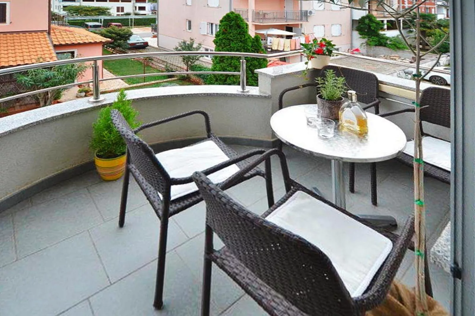 A4C - Apartments Vaal Rovinj - AP 1 - ca 37 qm für 3 Pers-Terrasbalkon