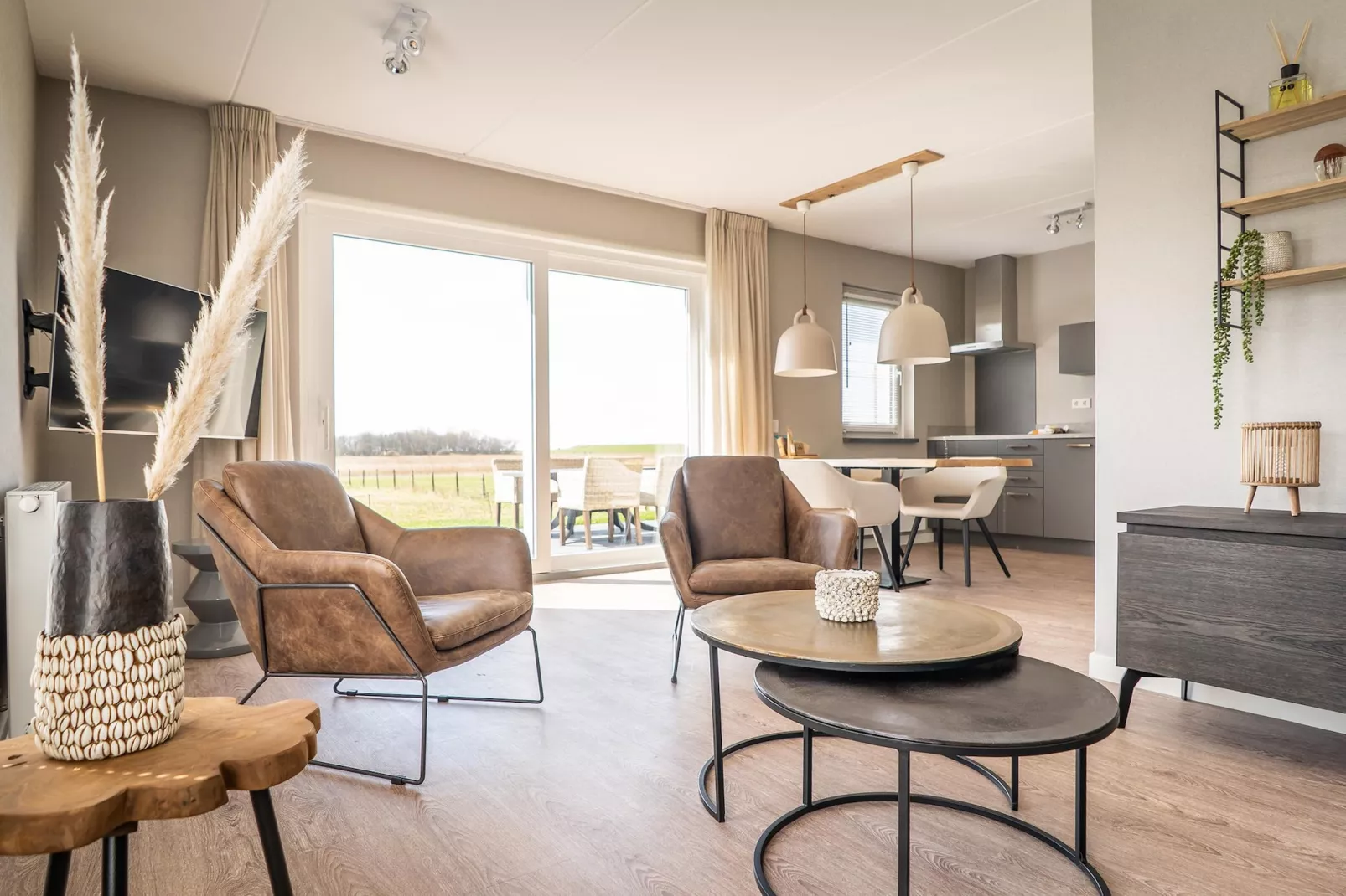 Bungalow Roggesloot A-8a-Woonkamer