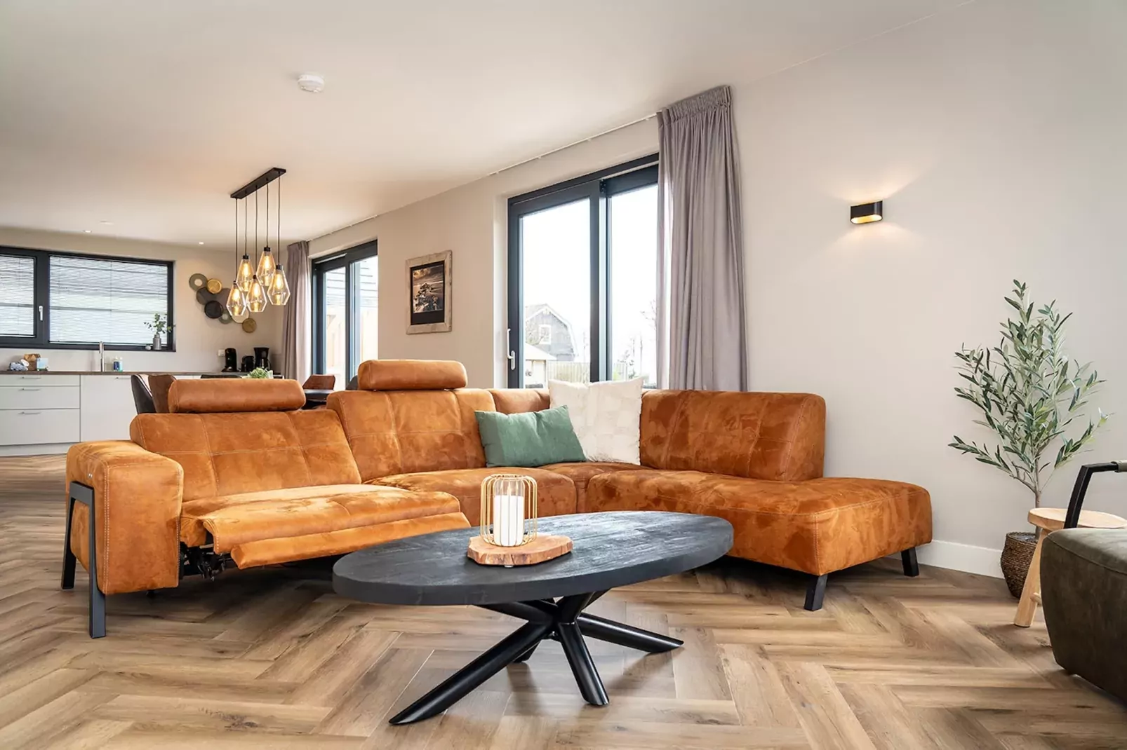 Vakantiepark 't Eibernest Texel 8-Woonkamer