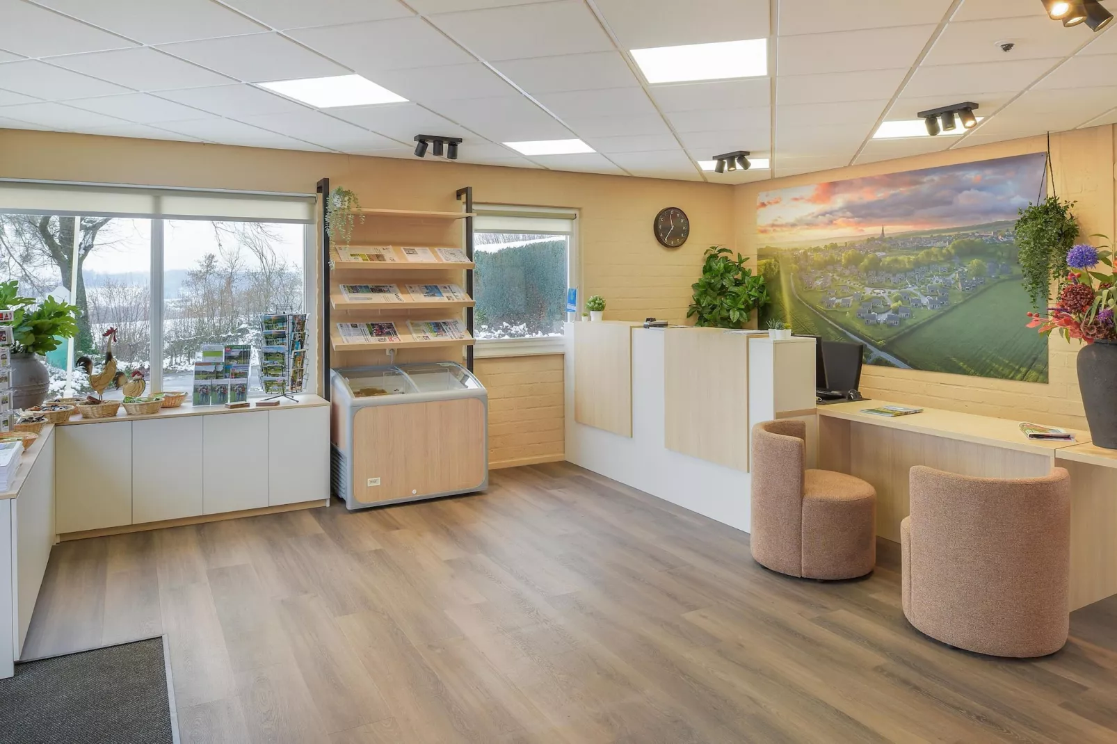 Vakantiepark Reevallis 2-Hal-ontvangst