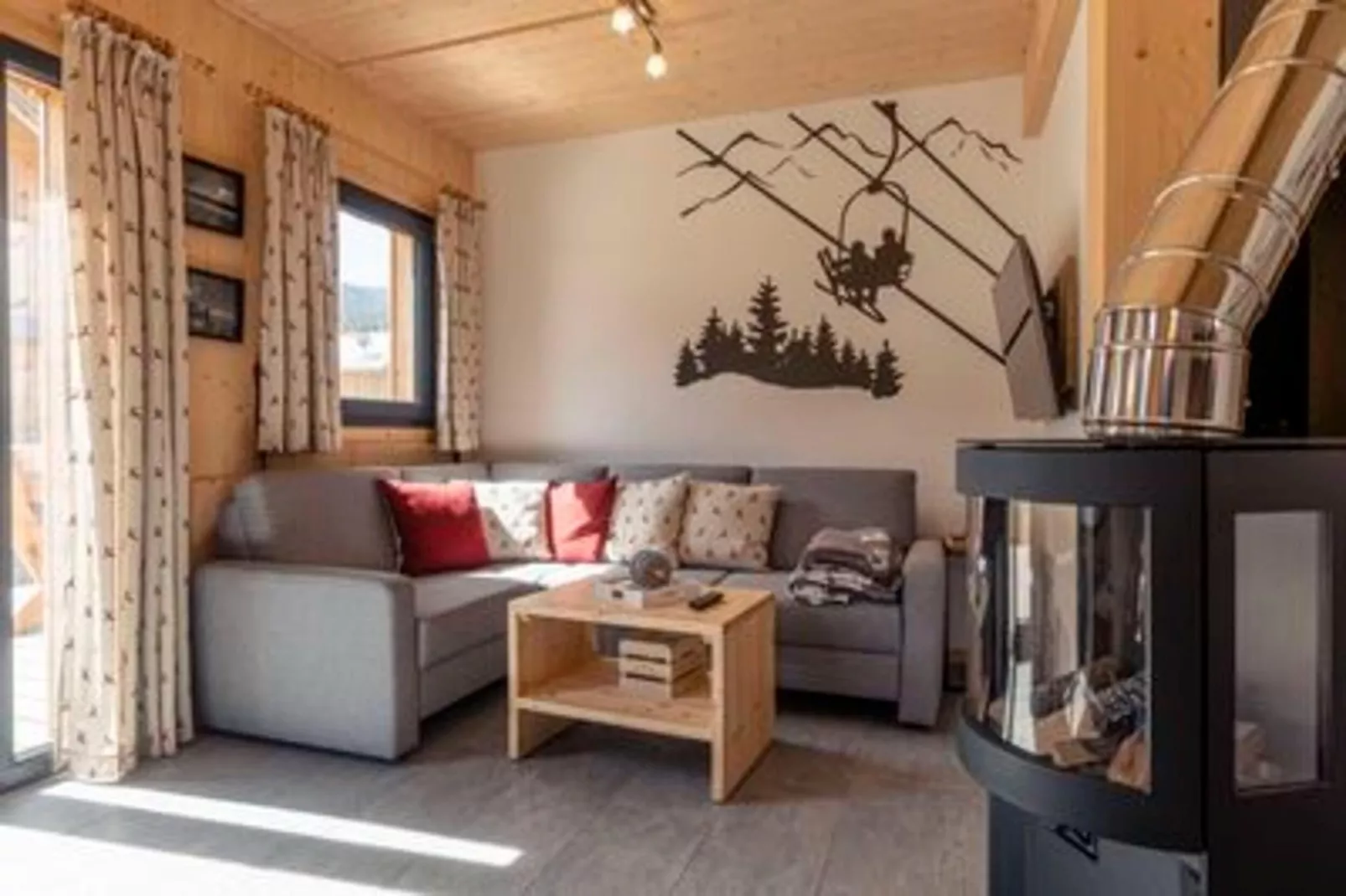 Kreischberg Chalets 58-Woonkamer