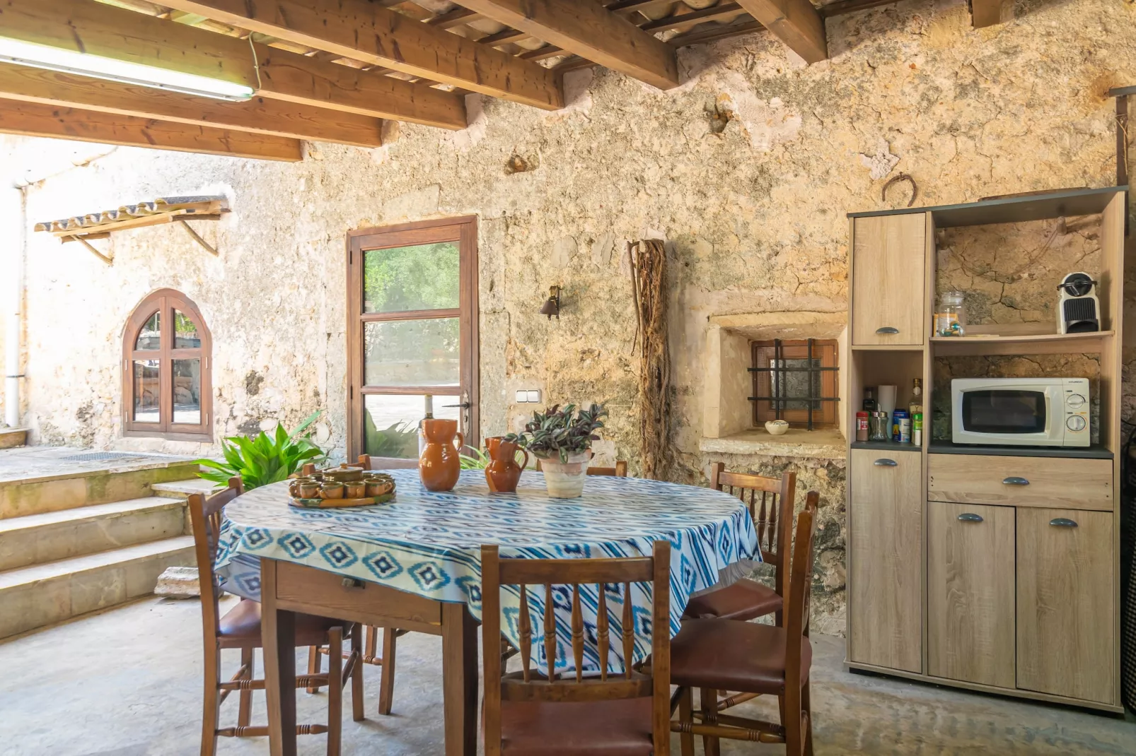 Can Gallot De Punxuat-Terrasbalkon