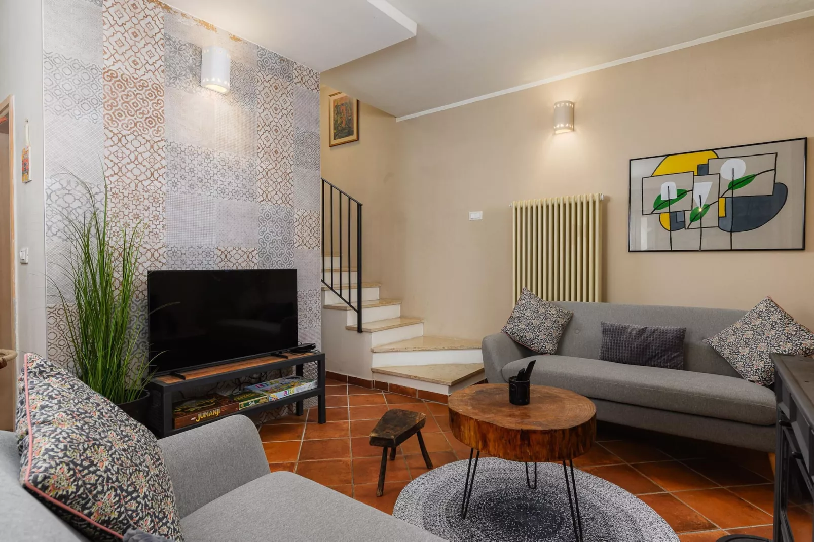 Casa Nini I - Jacuzzi-Woonkamer