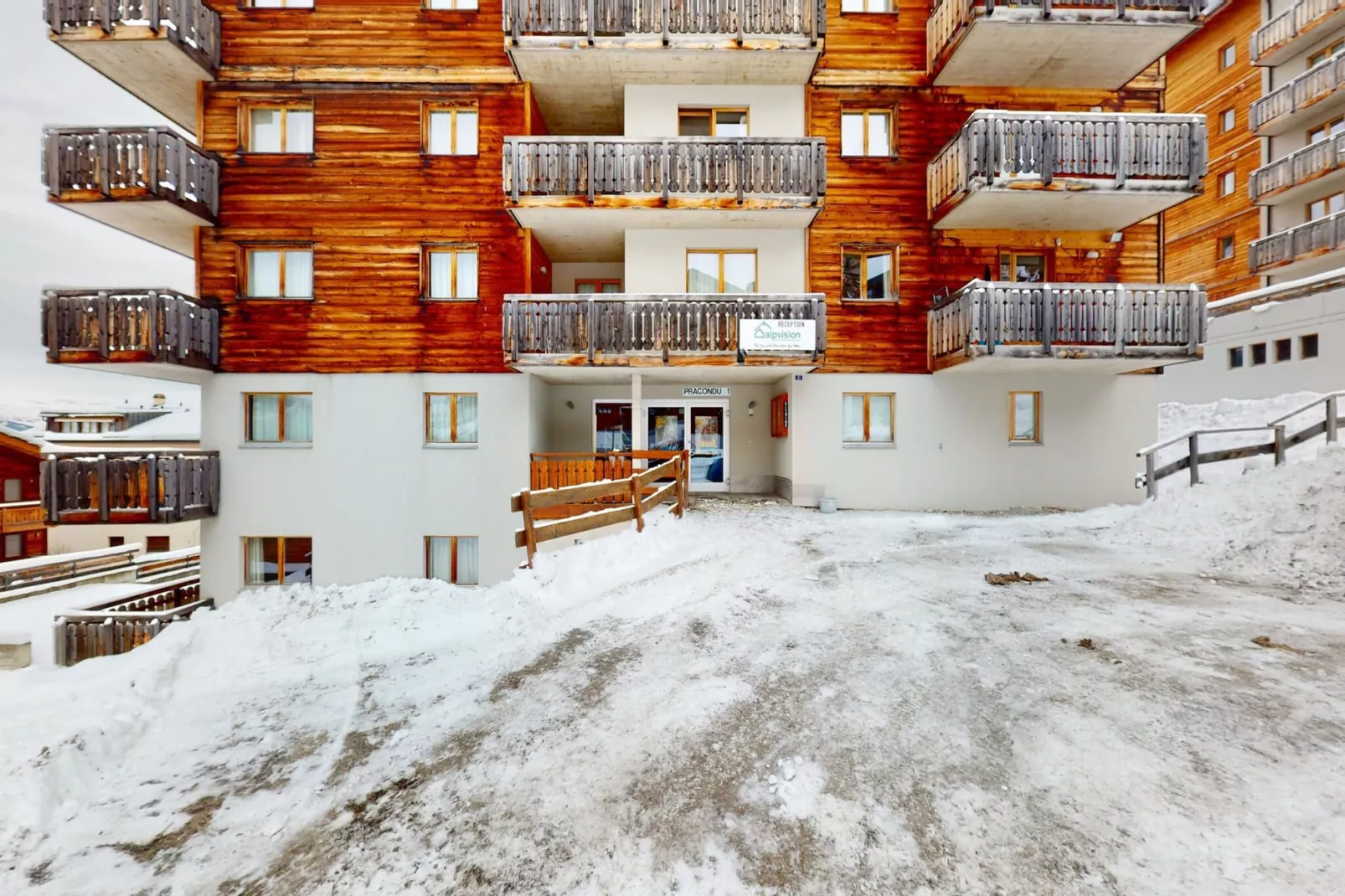 Pracondu 2 502 - OUTDOOR & FUN charming apartment-Exterieur winter