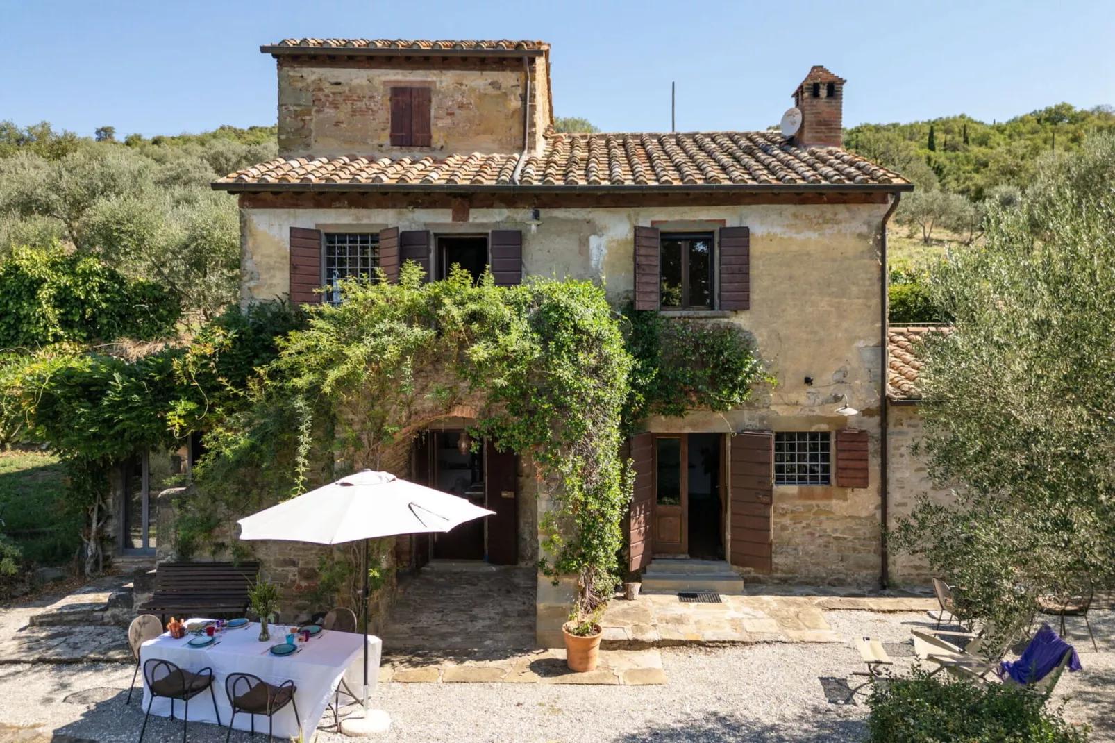 Villa delle Rose-Buitenkant zomer