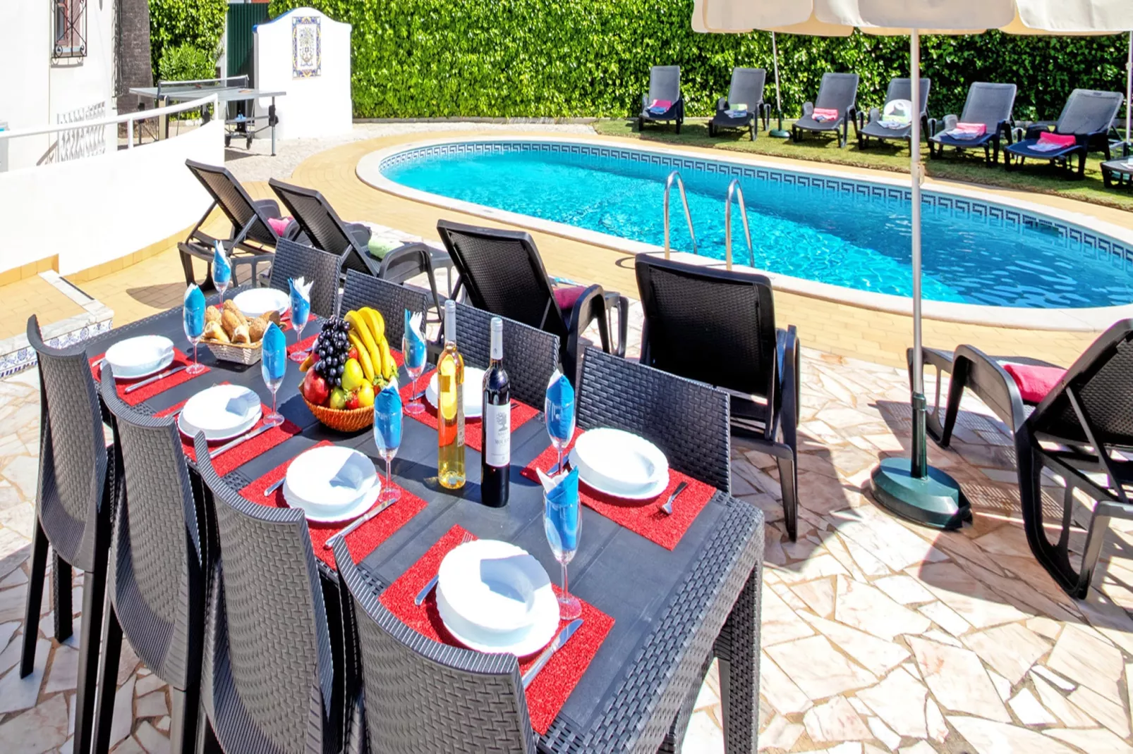Villa Morais-Terrasbalkon