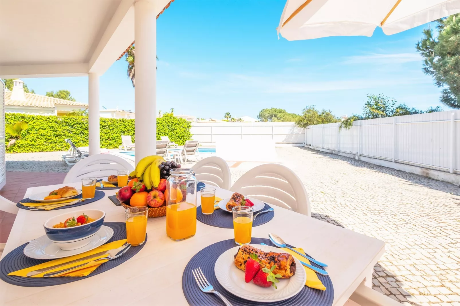 Villa Bermudas-Terrasbalkon