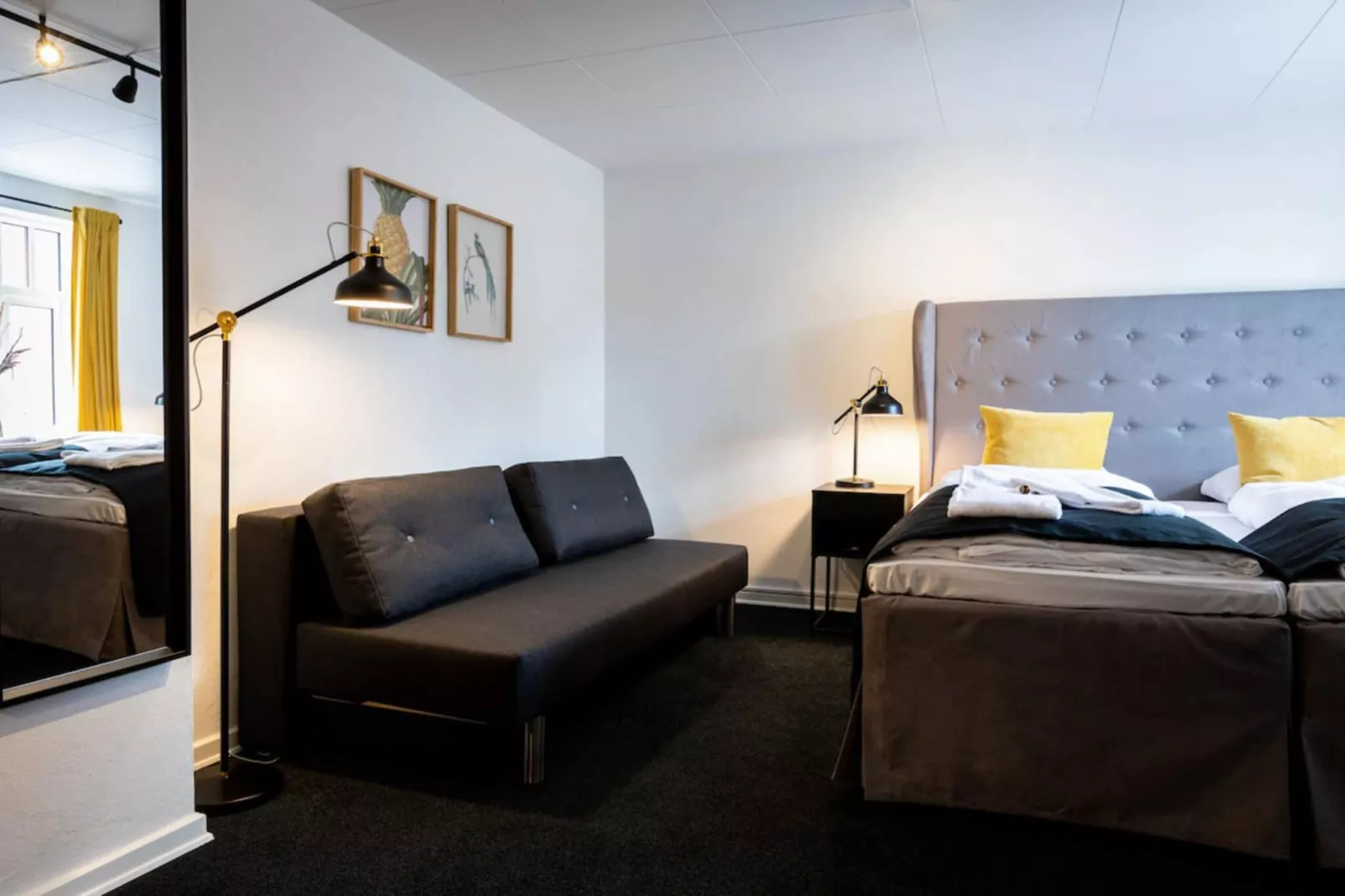 3 personers værelse 20m²-Binnen