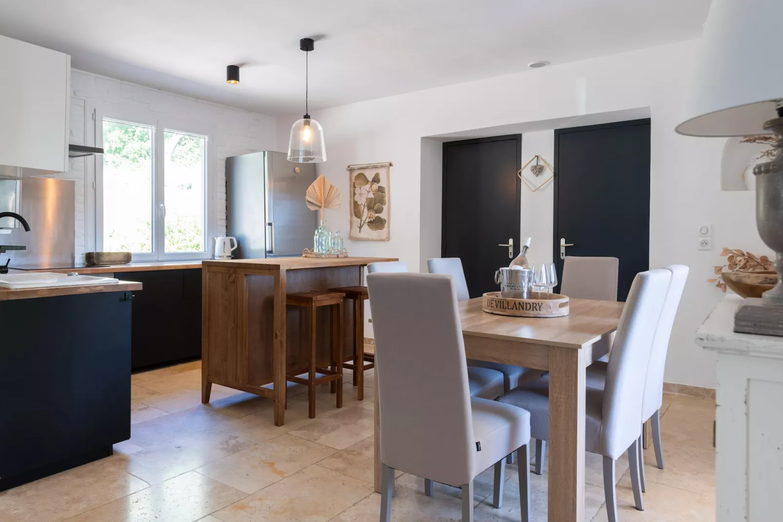 Villa Le Saint Tropez-Eetkamer
