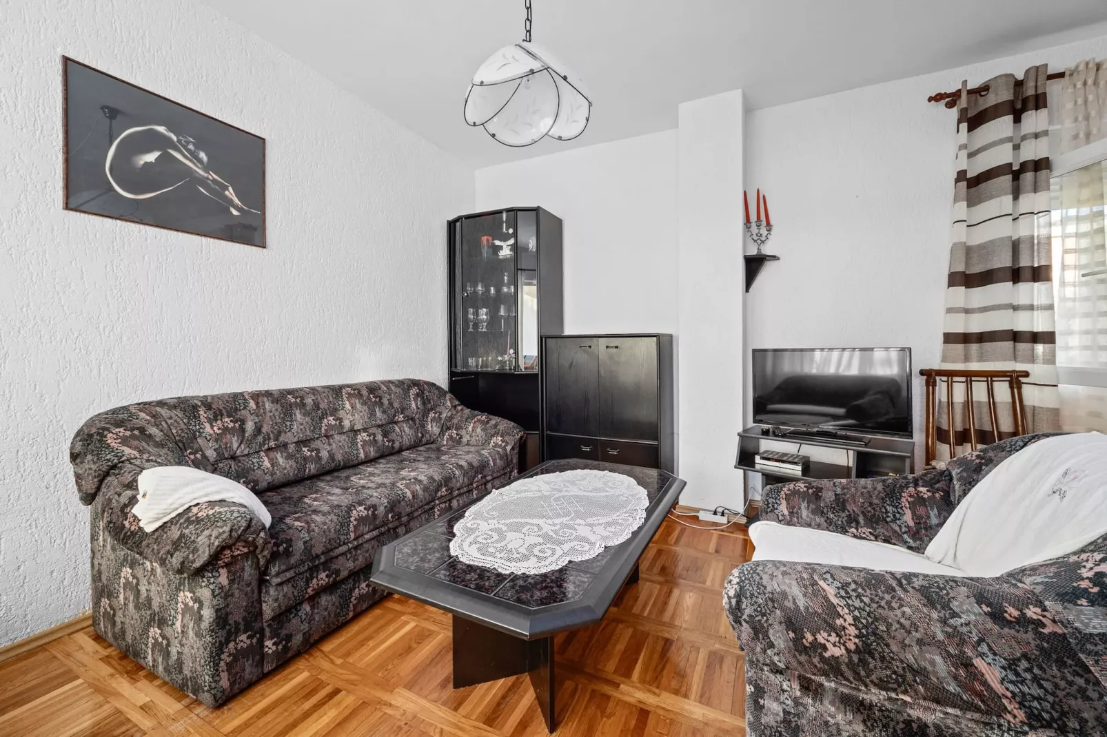 Apartments Jurica - Apt Marija with Sea View,-Woonkamer