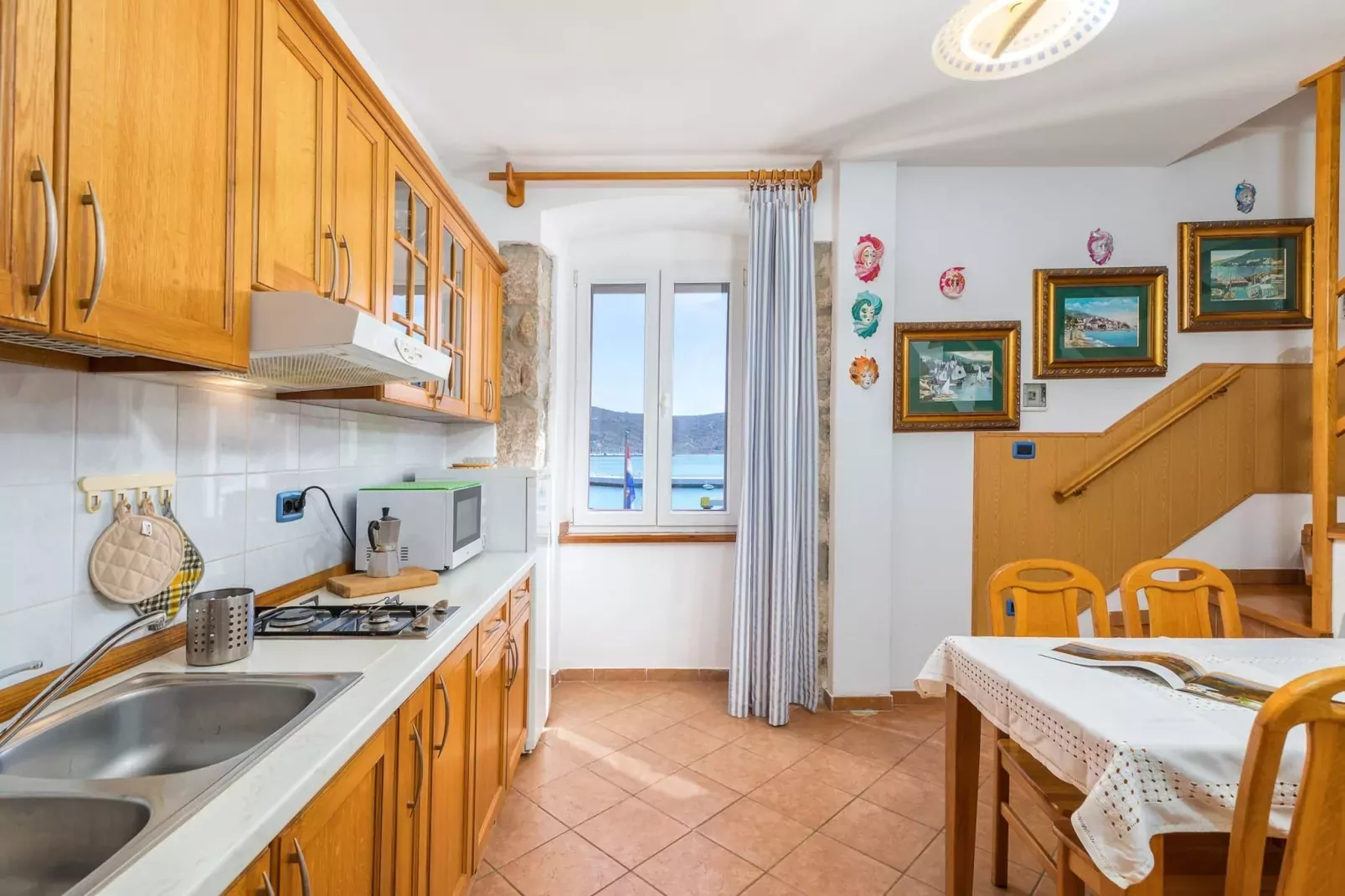 Apartment Venezia (4+2) - Lungomare Cres-Keuken