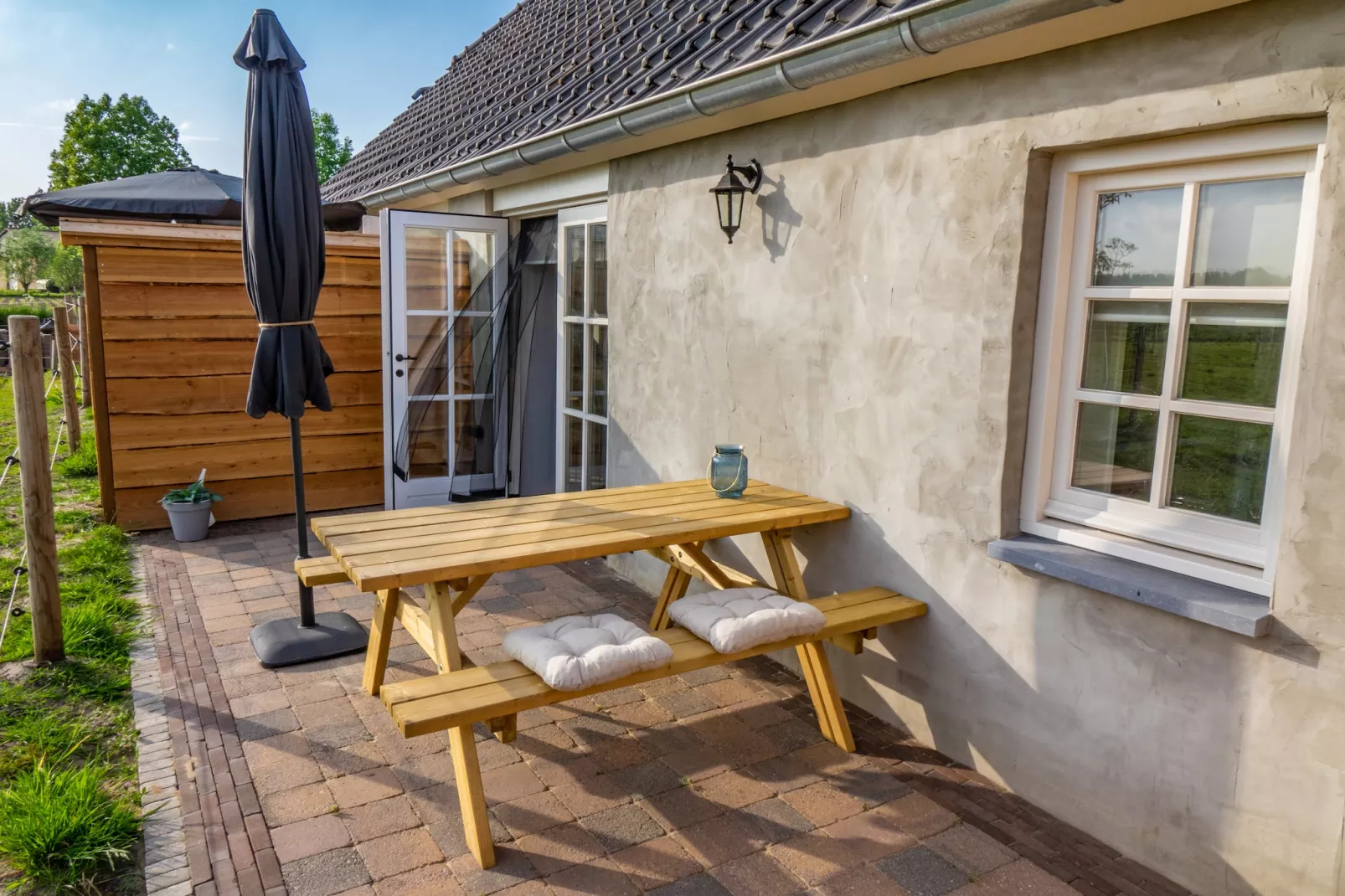 De oude stal-Terrasbalkon