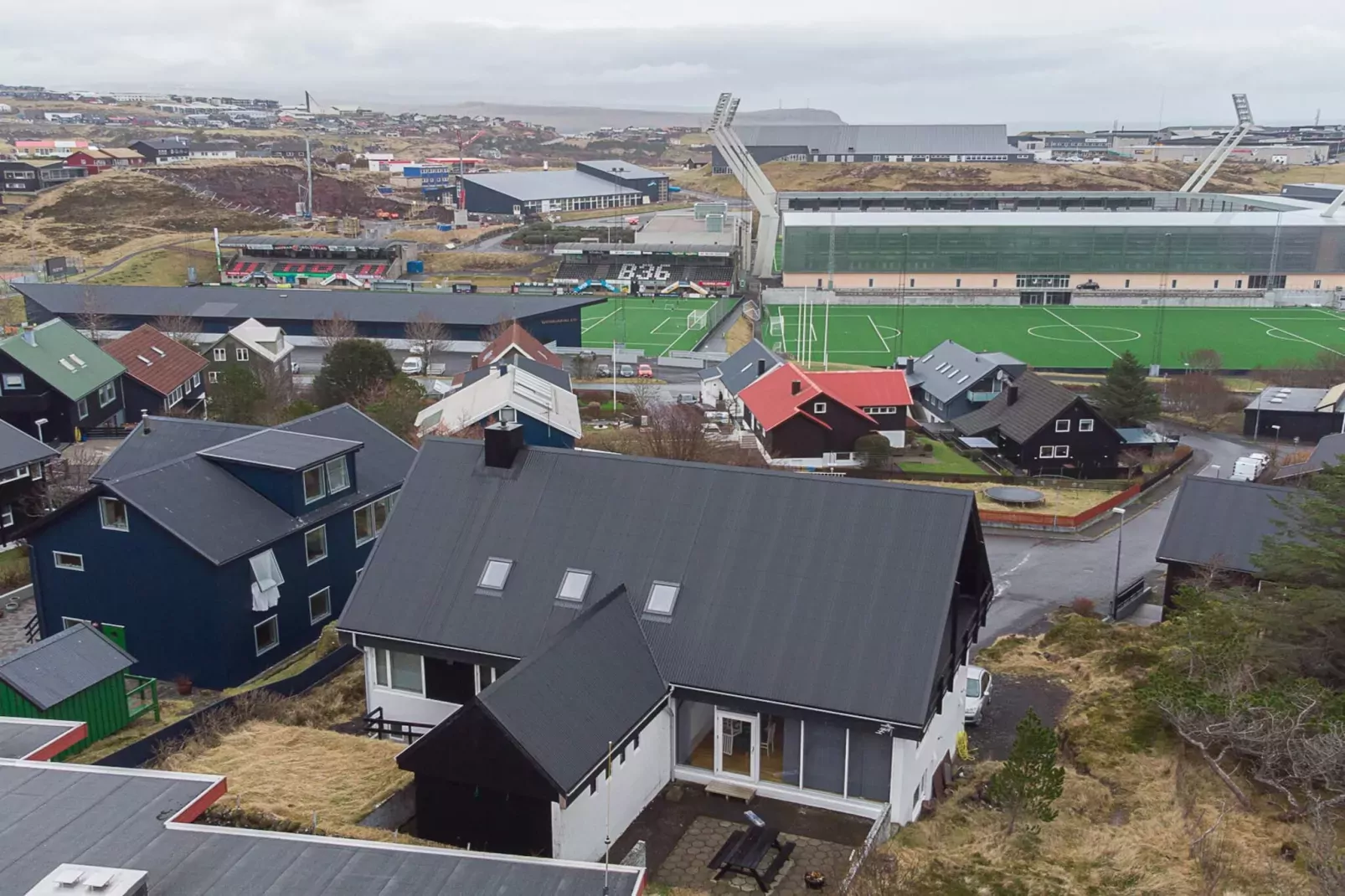 4 sterren vakantie huis in THORSHAVN.-Buitenlucht