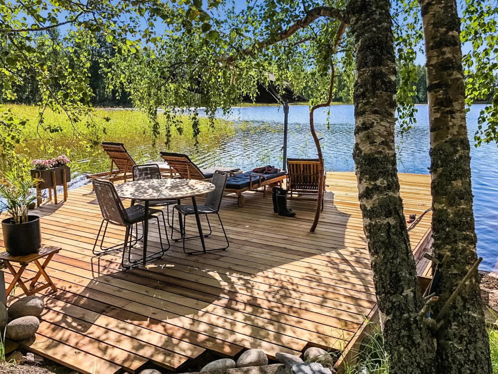 Villa saimaan joutsenlahti-Buiten