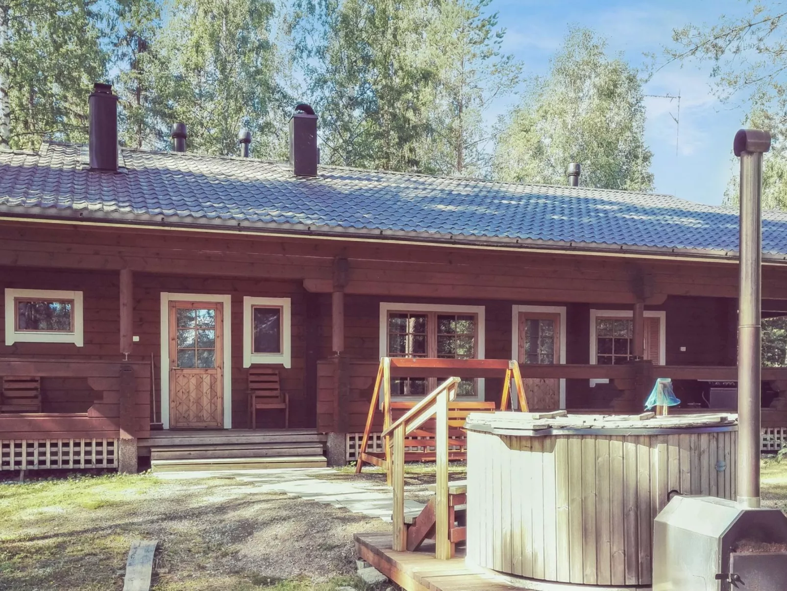 Villa kontio-Buiten