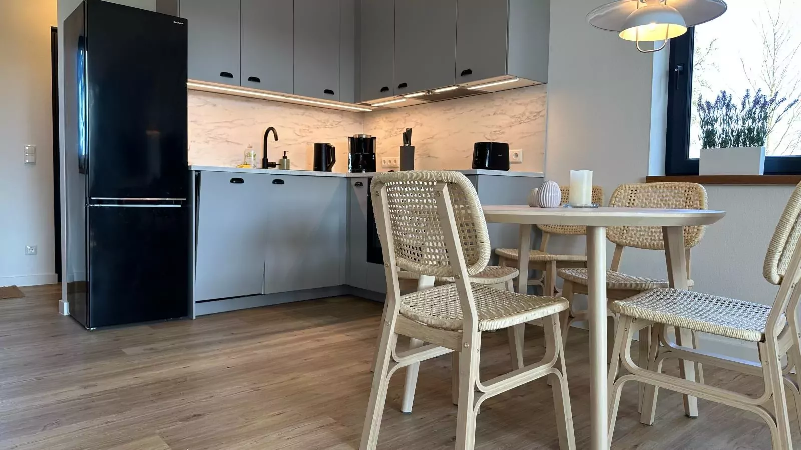 FeWo Schulzenhufe an der Ostsee-Keuken