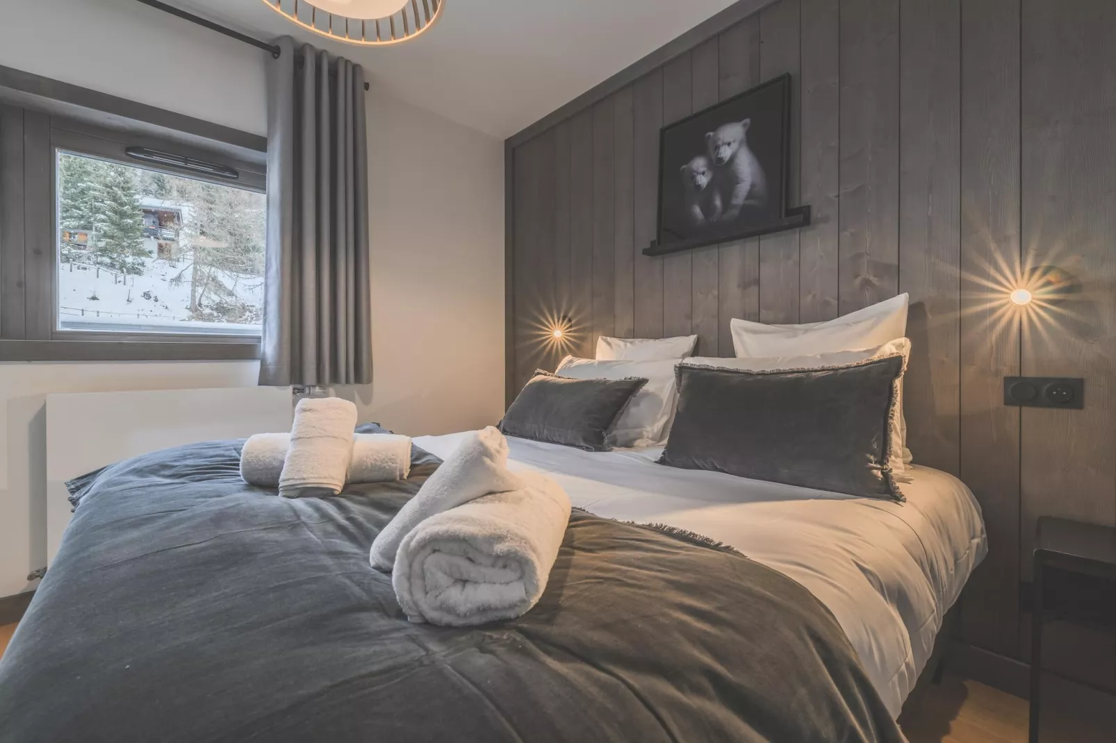 Résidence PLAN PEISEY Le Quartz -A24S-Slaapkamer