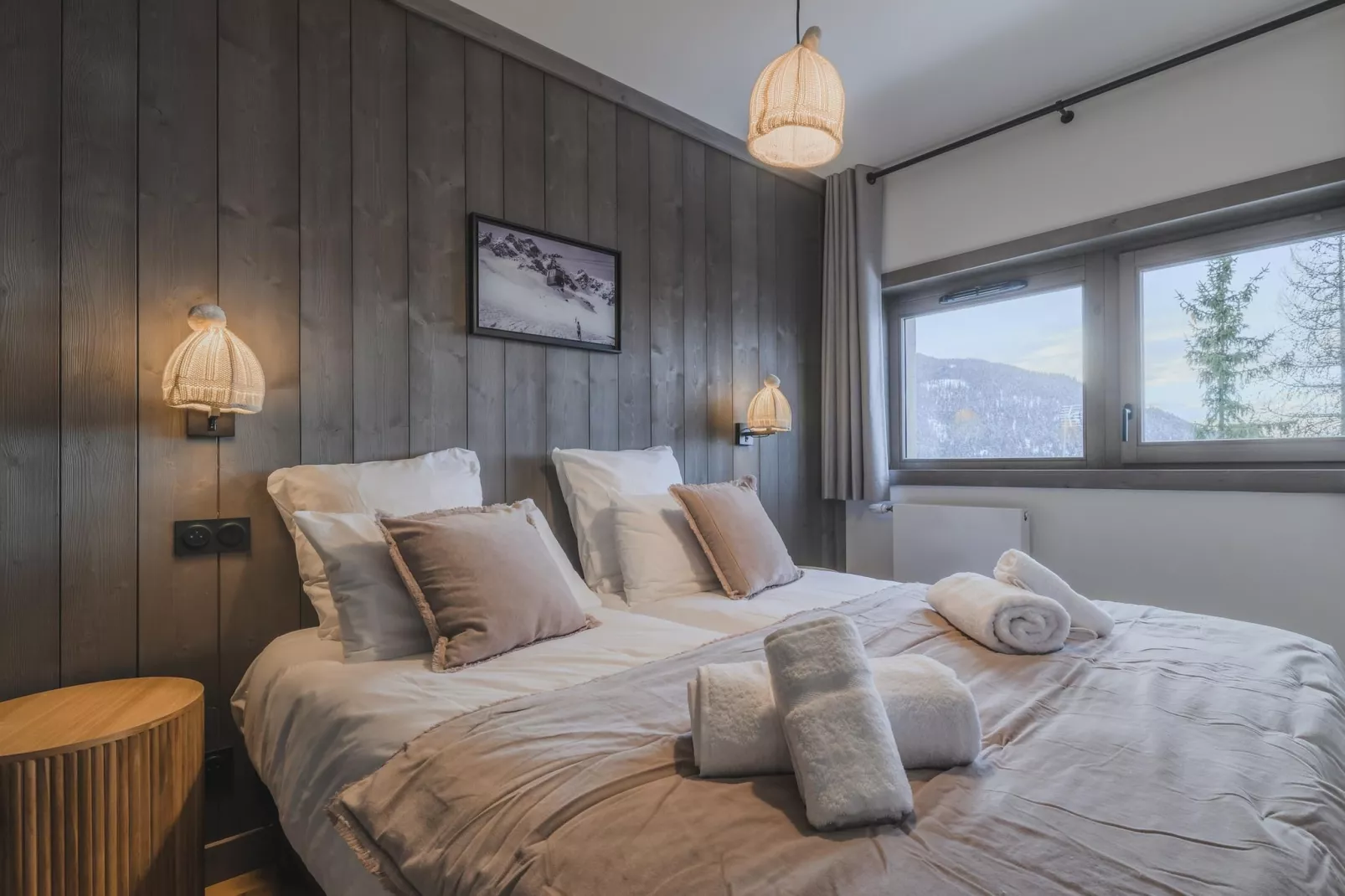 Résidence PLAN PEISEY Le Quartz -A50S-Slaapkamer