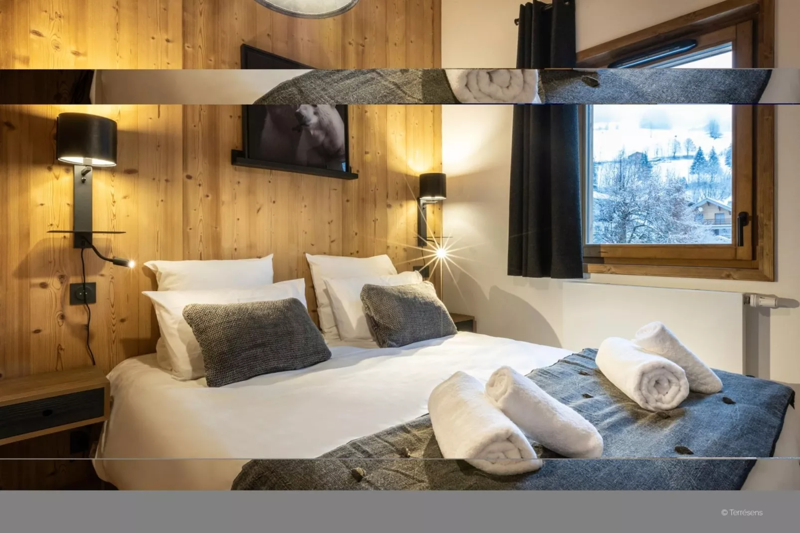 CHAPELLE DABONDANCE Le Flocon Blanc A26S-Slaapkamer