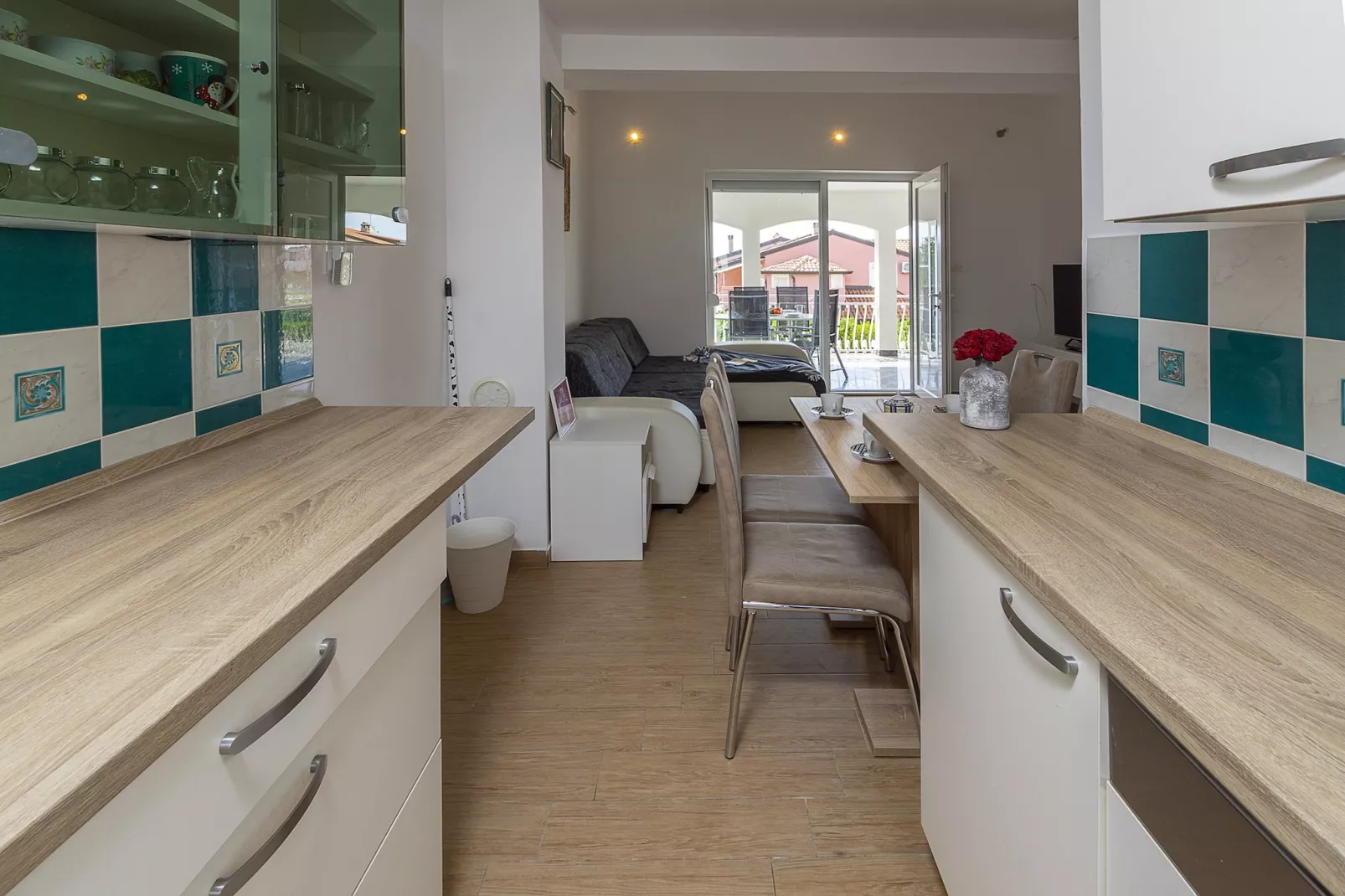 Villa Susanne with Private Pool-Keuken