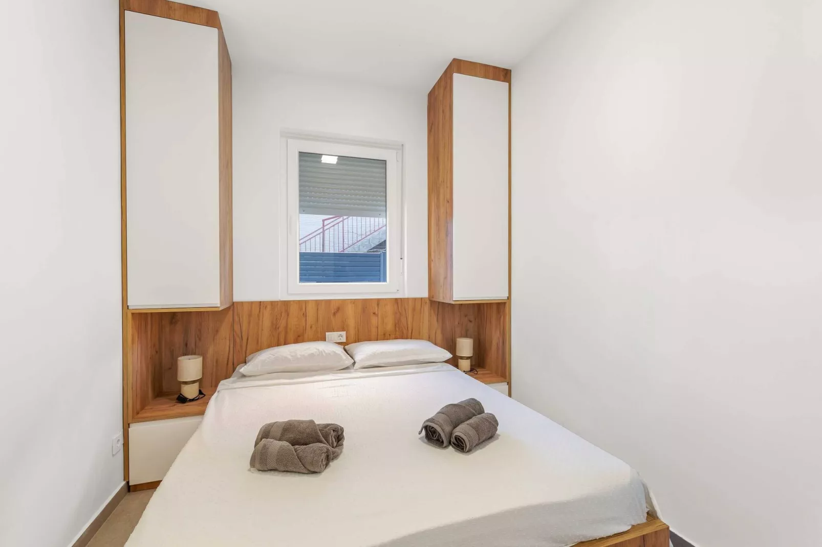 Apartments Velic - Two bedroom apartment A-Slaapkamer
