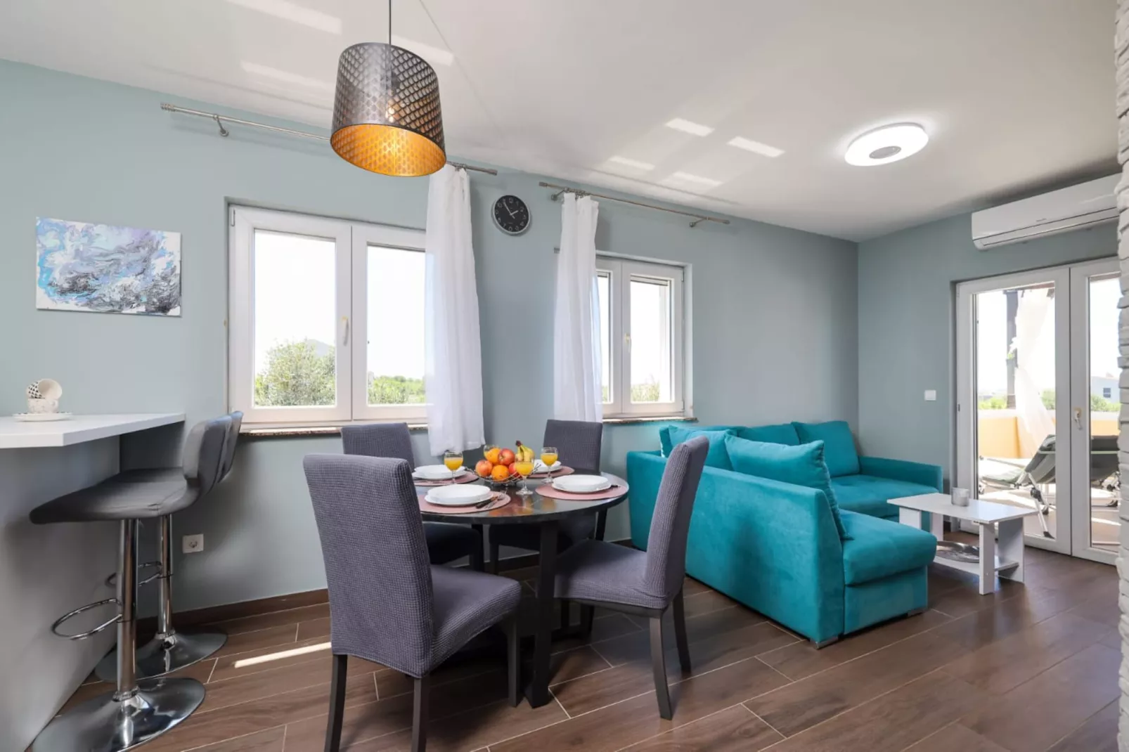 Luxury Apartments Sun@Set - One bedroom apartment-Eetkamer