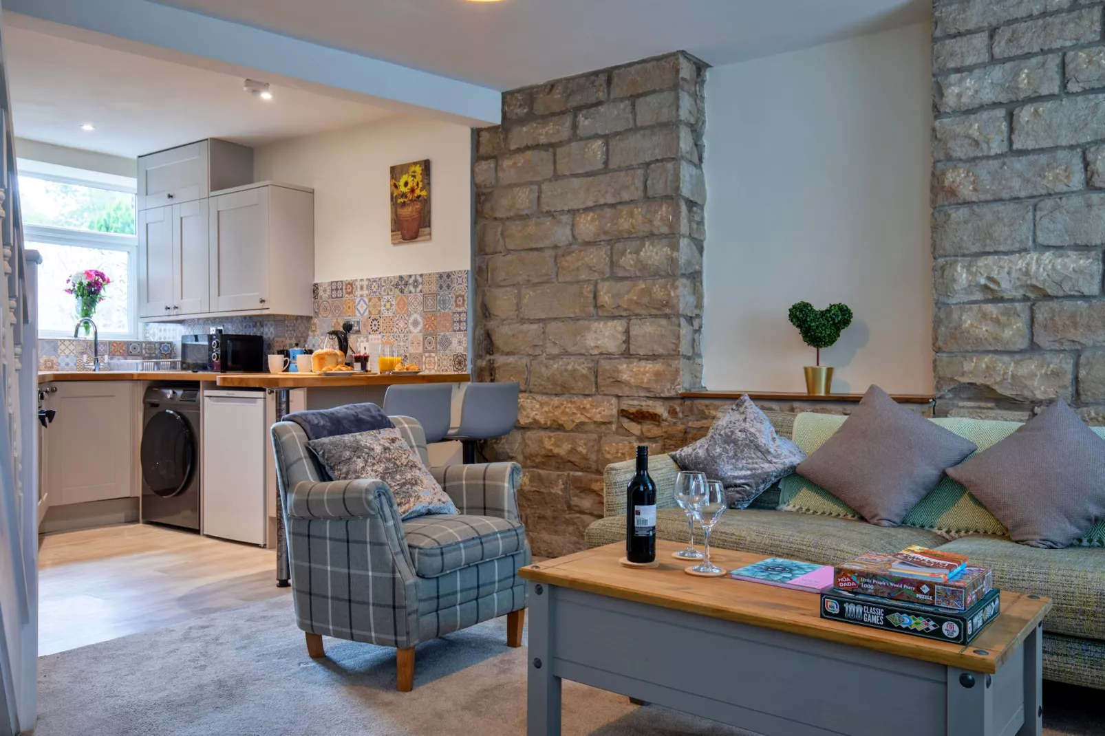 Suzy's Cottage-Woonkamer