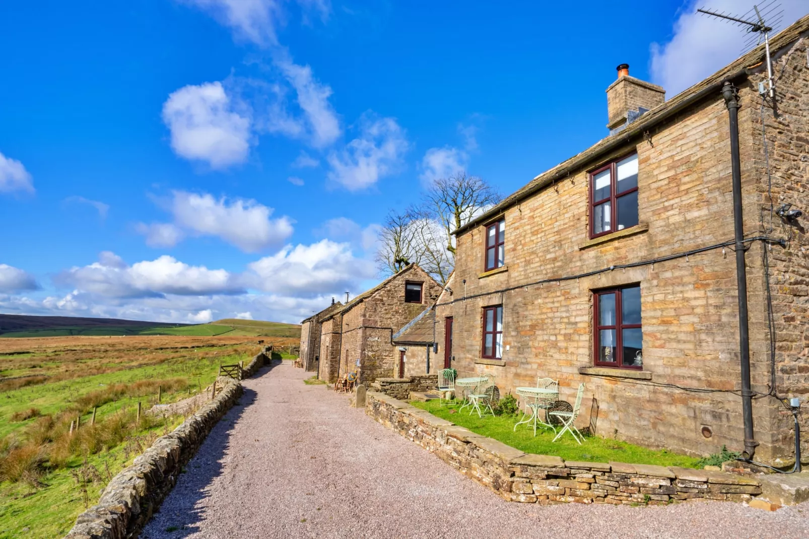 Middle Barn at Blackclough Farm-Buitenkant zomer