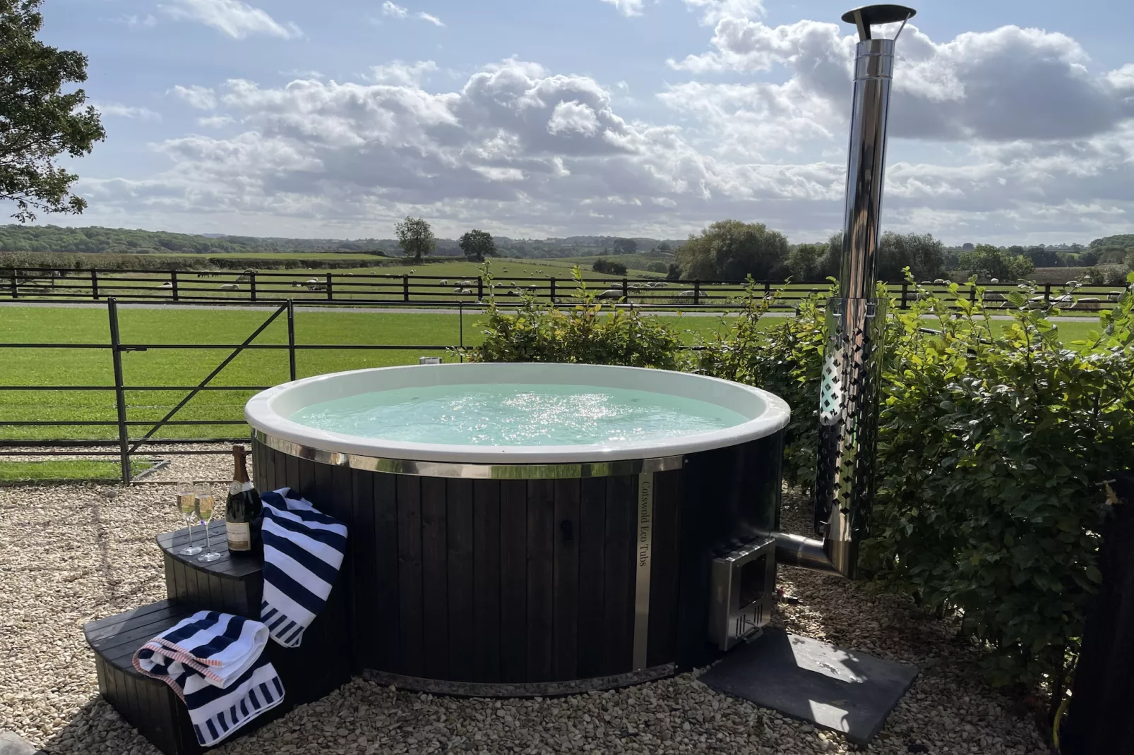 The Coach House-Tuinen zomer