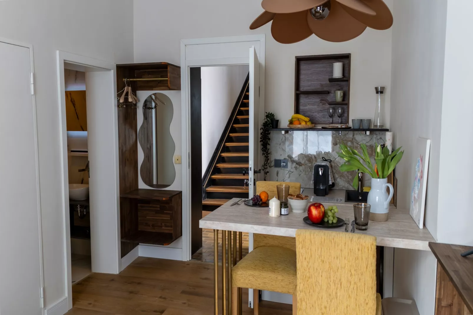 Modern Stay Deluxe Family Suite-Keuken
