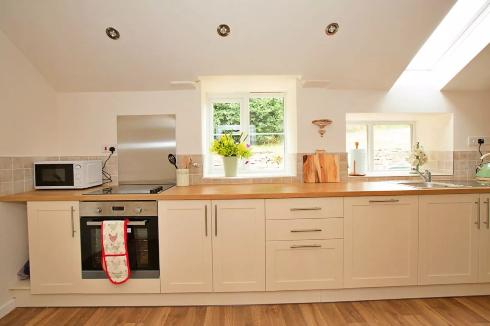 The Cottage, Shortflatt Farm-Keuken
