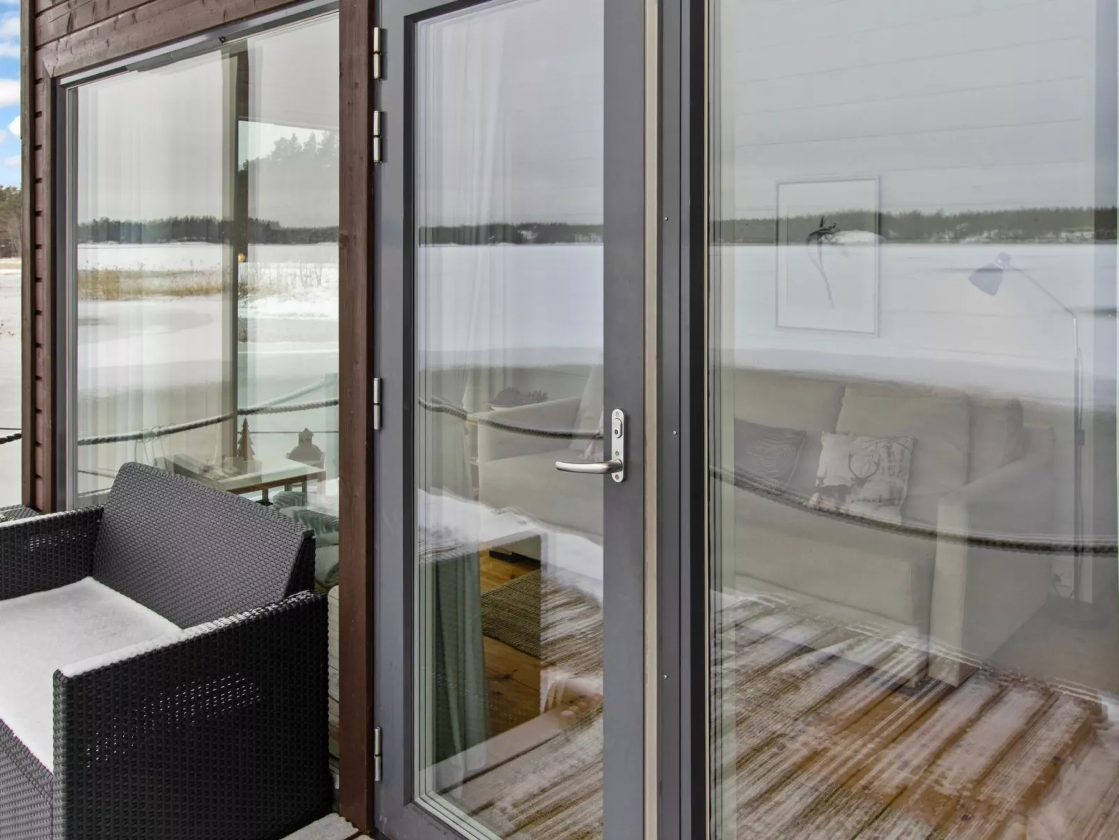 Sauna boat haikara-Binnen