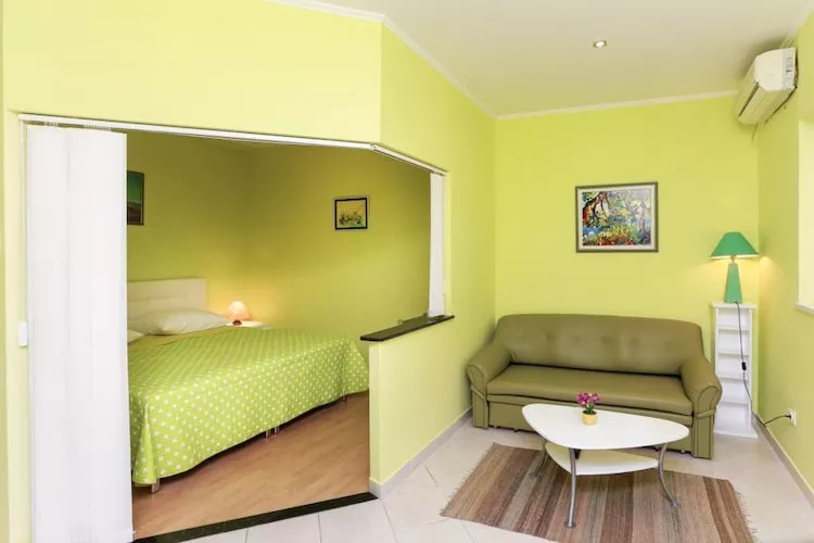 Apartments Villa Dubrovnik - Comfort Studio Apartment with Terrace and Sea View-Woonkamer