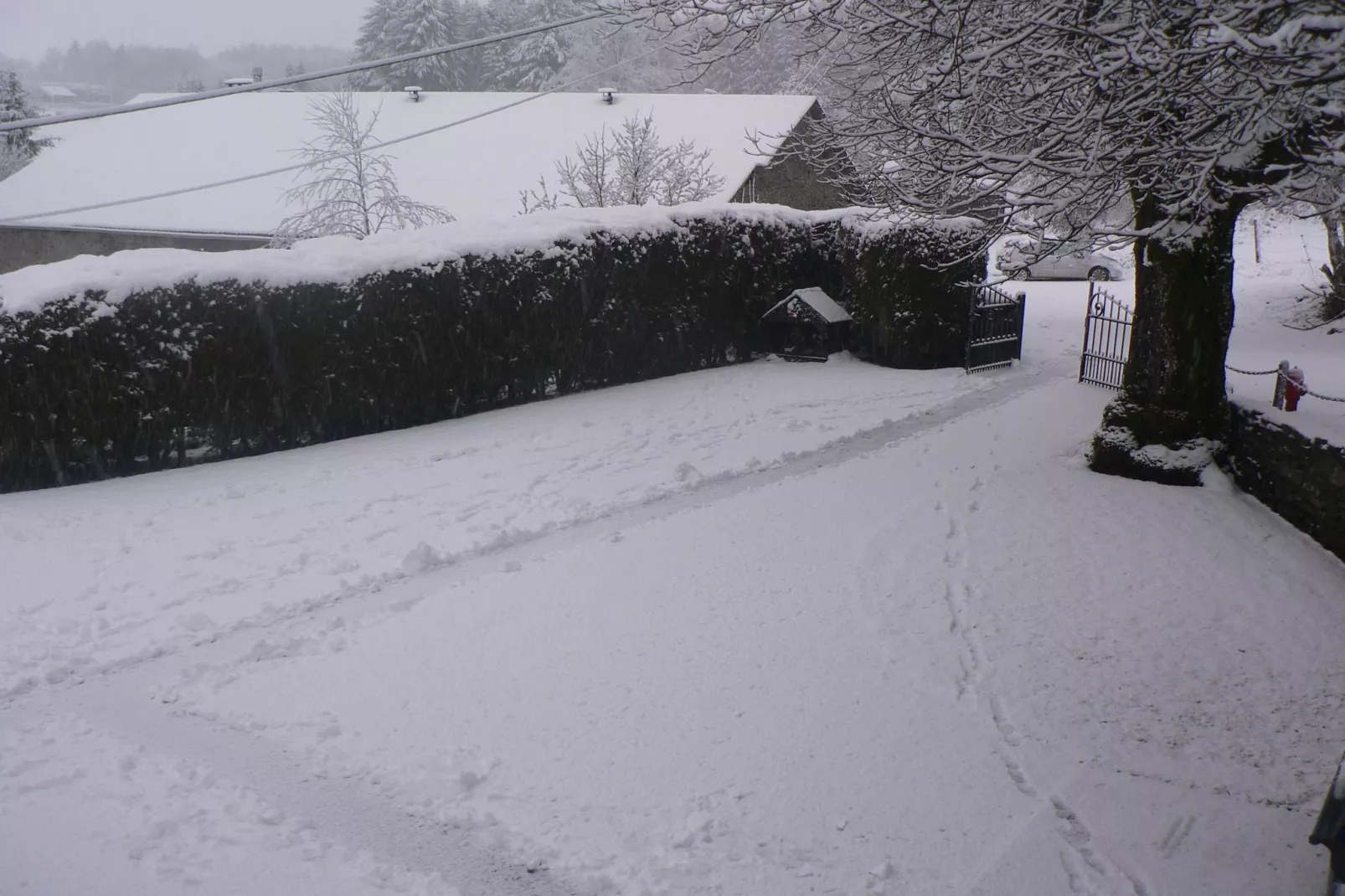 La Bergerie-Tuin winter