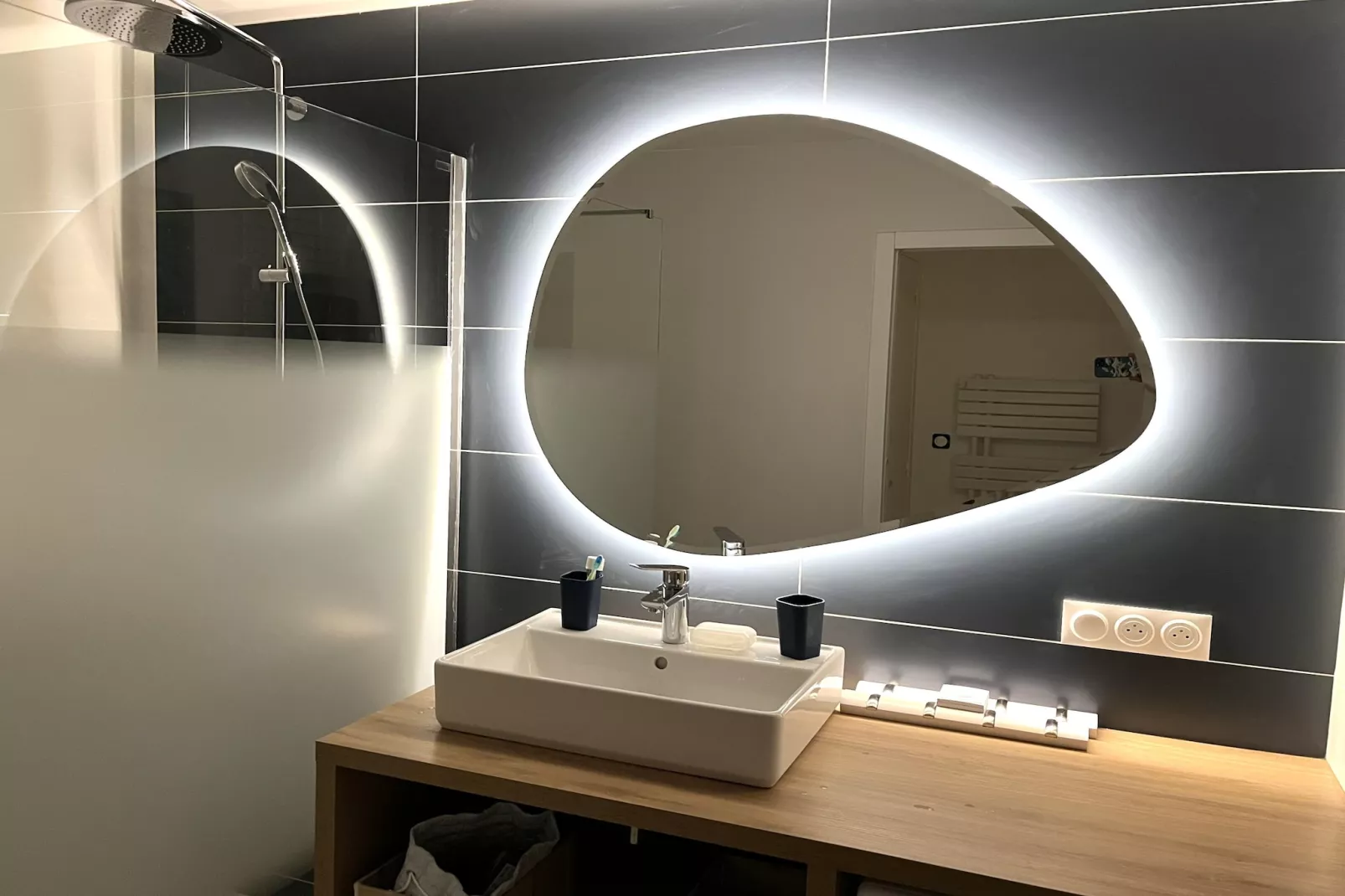 Holiday home Perros-Guirec-Badkamer