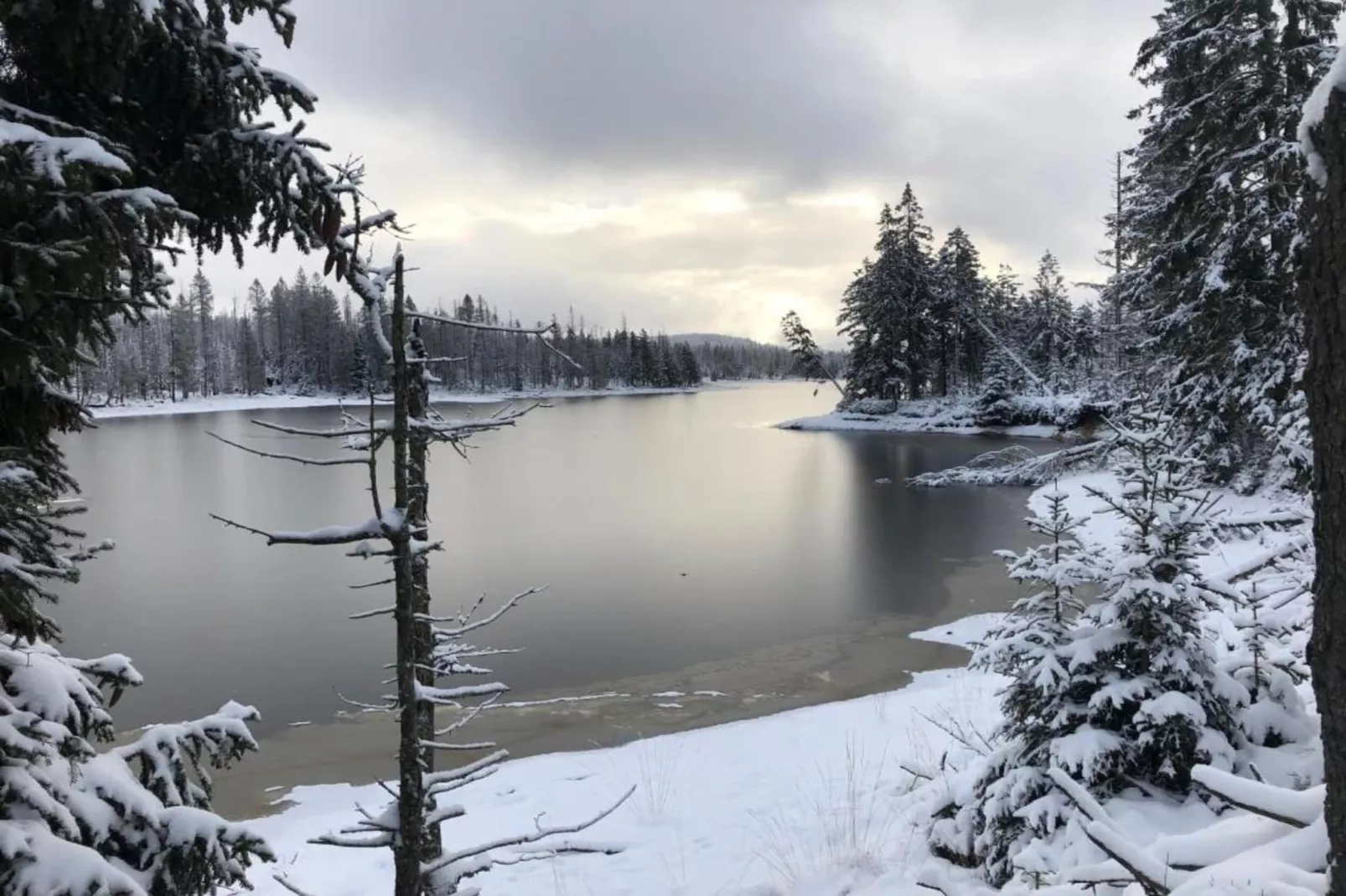 Im Zorger Tal-Gebied winter 20km