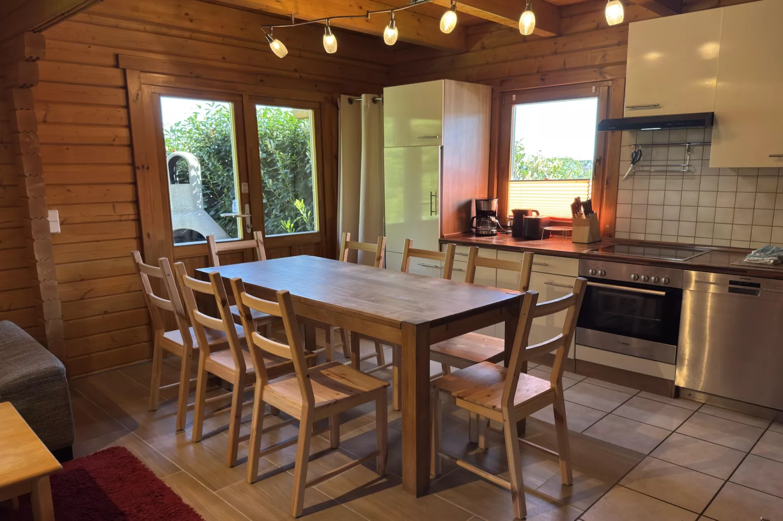 Blockhaus III-Keuken