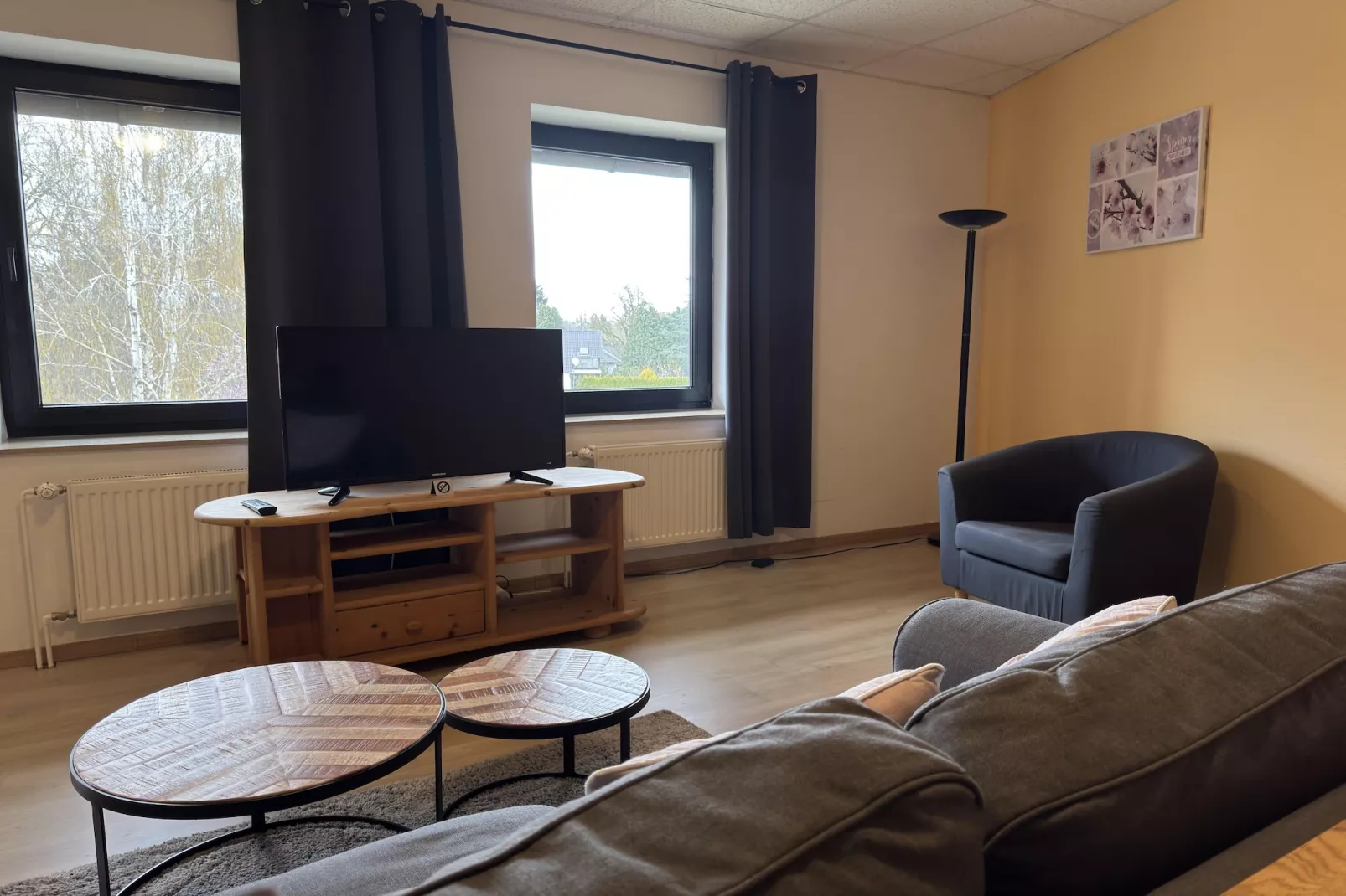 Residence Park am Schweriner See / 2-Raum-App im 2 Stock 60 qm-Woonkamer
