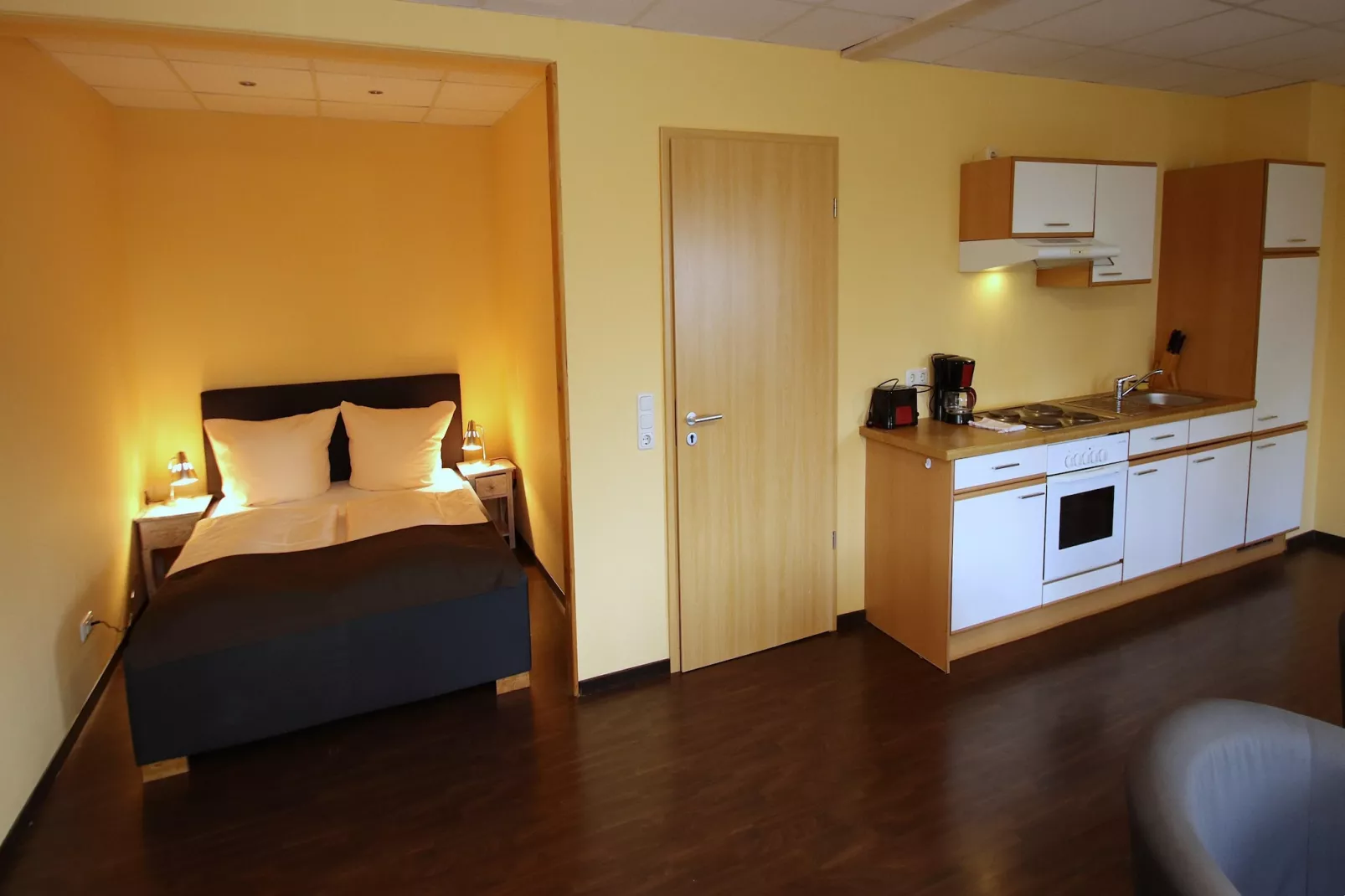 Residence Park am Schweriner See / Studio 40 qm-Slaapkamer