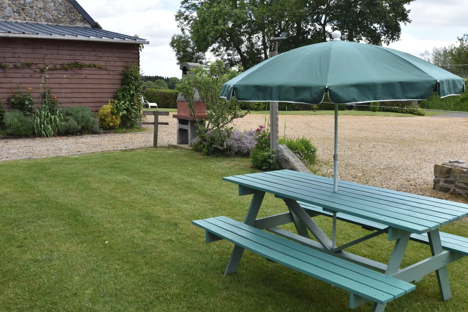Villa des Prés-Tuinen zomer
