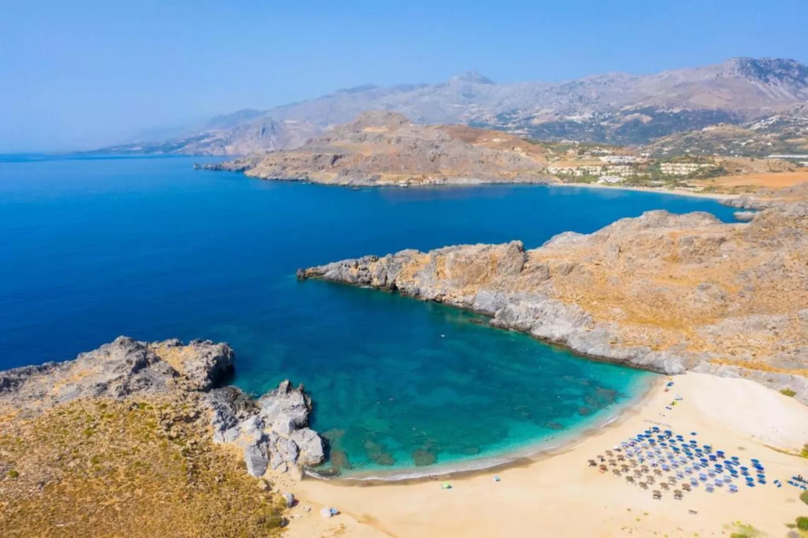 Villa Athina-Gebieden zomer 20km