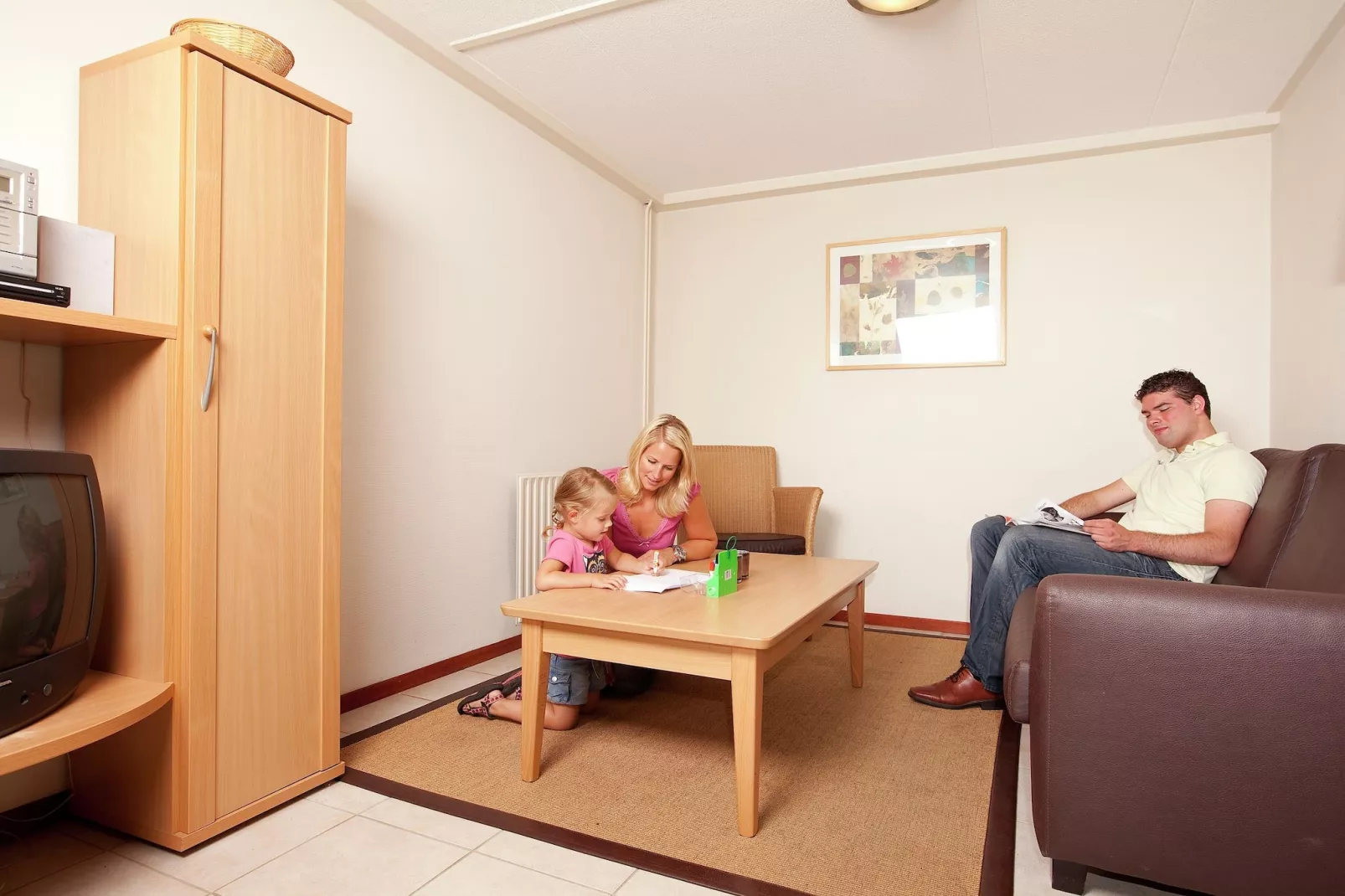 Vakantiepark de Berkenhorst 2-Woonkamer